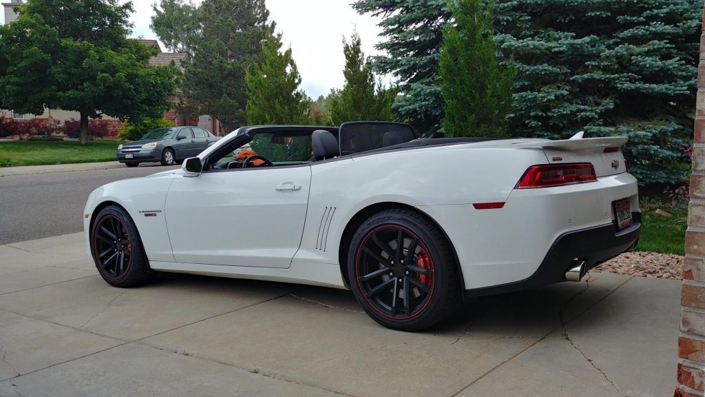 Chevrolet Camaro 20x10 Satin Black FR 41