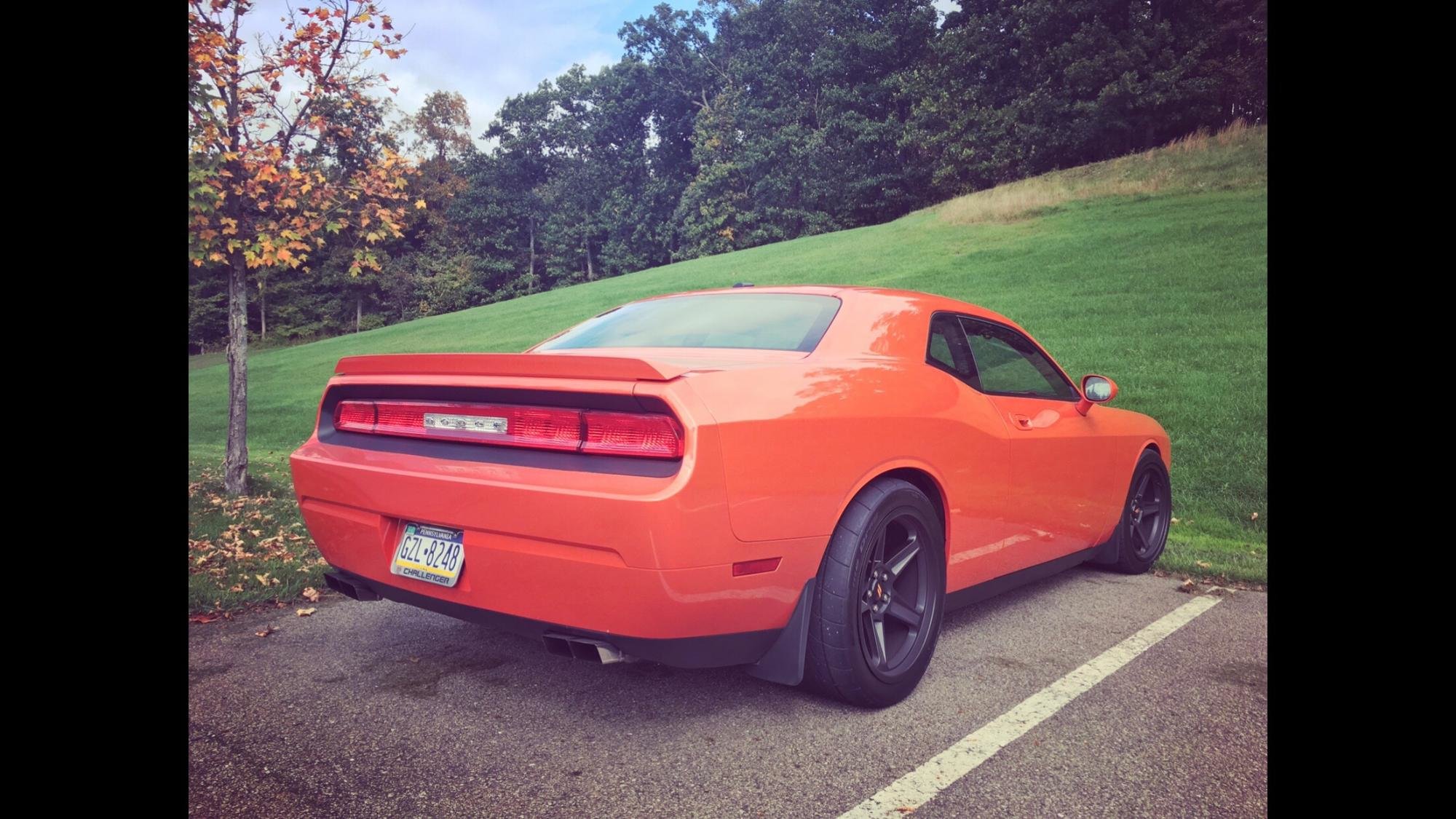 Dodge Challenger Satin Black FR 73