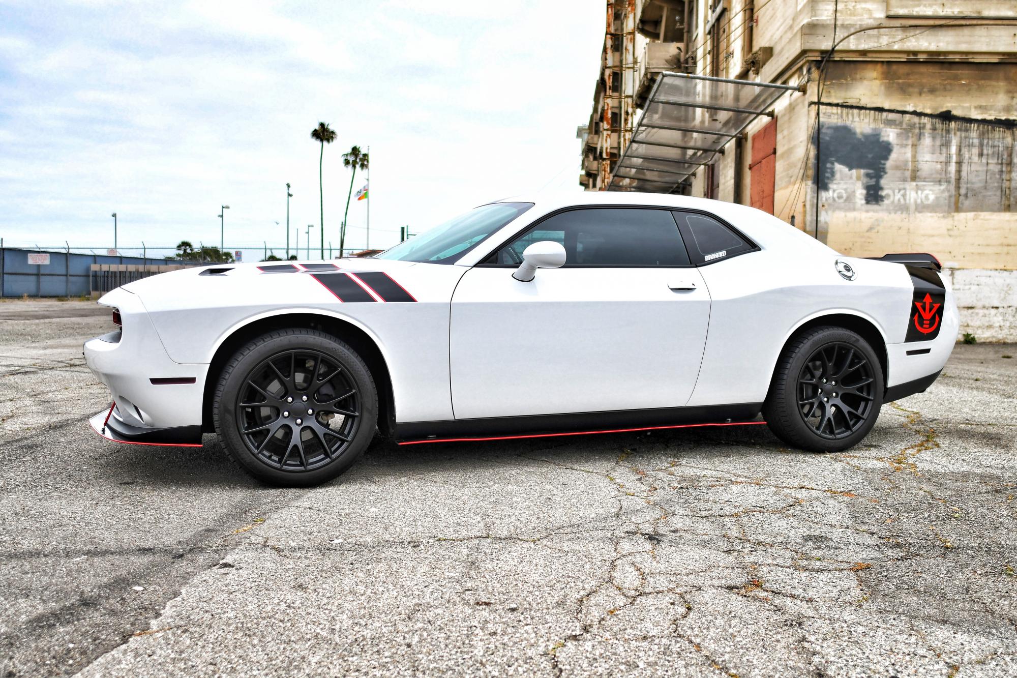 Dodge Challenger Satin Black FR 70