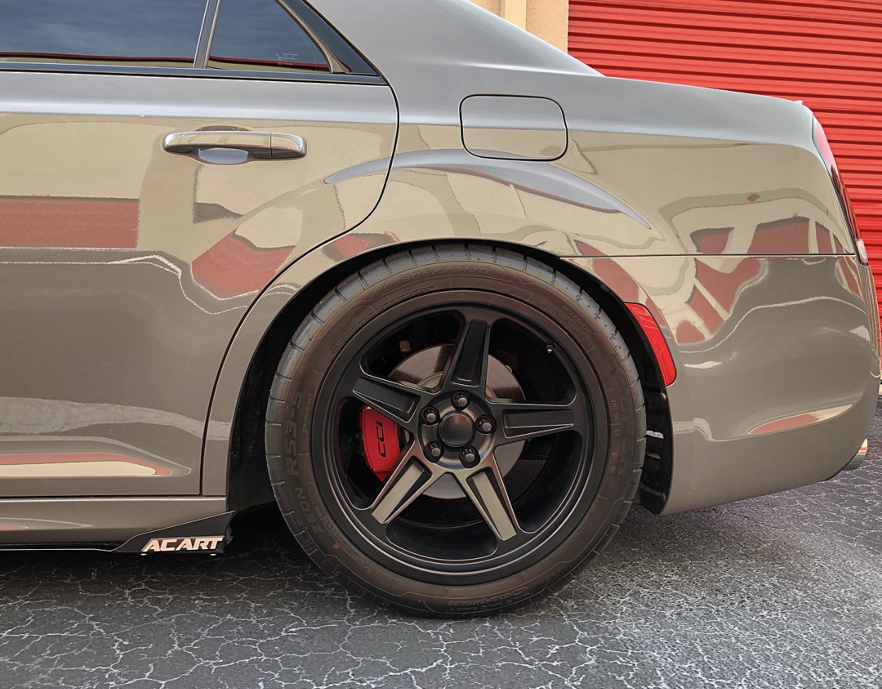 Chrysler 300 20x9.5 Satin black FR 73