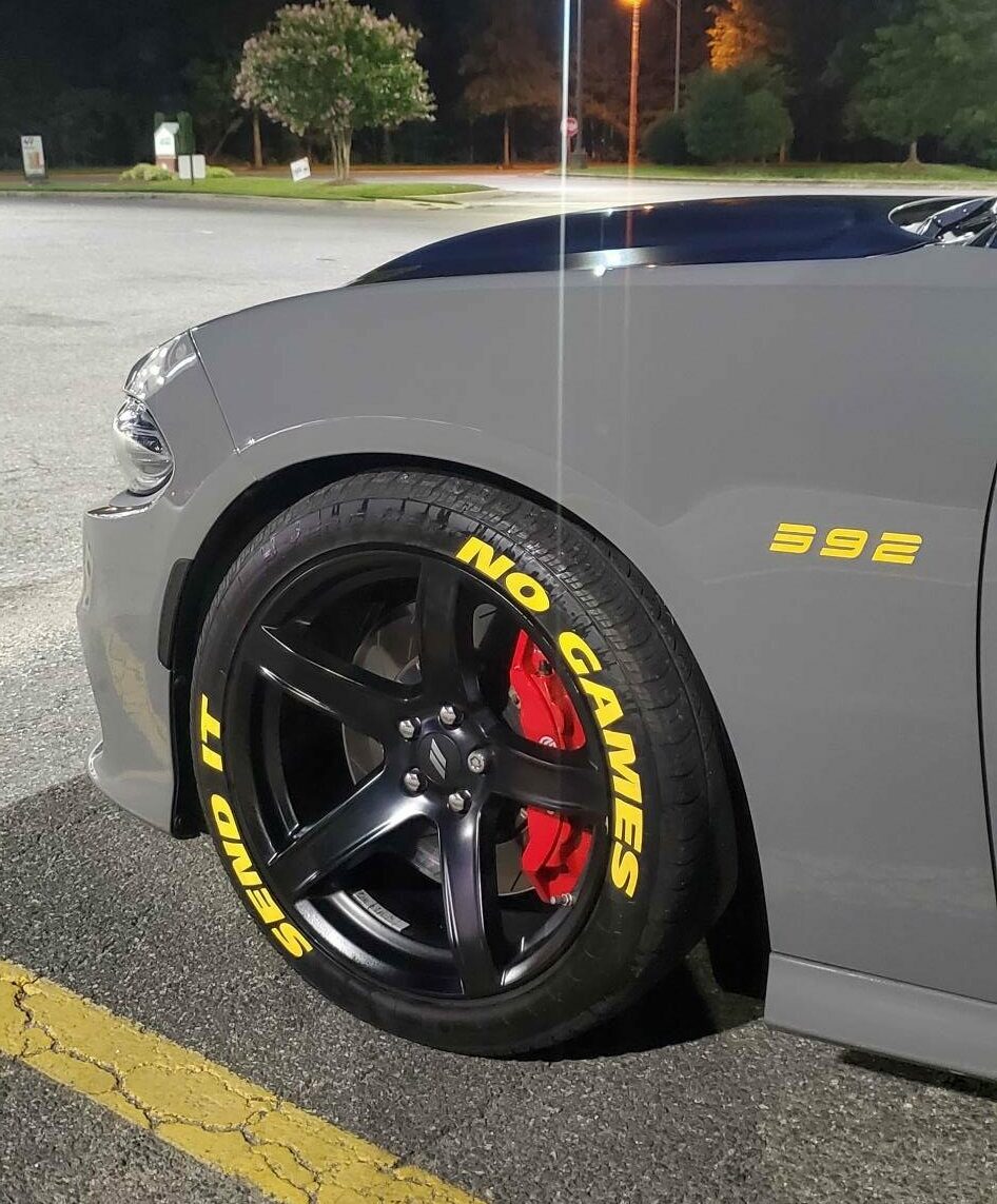 Dodge Charger 20x11 satin black FR 77