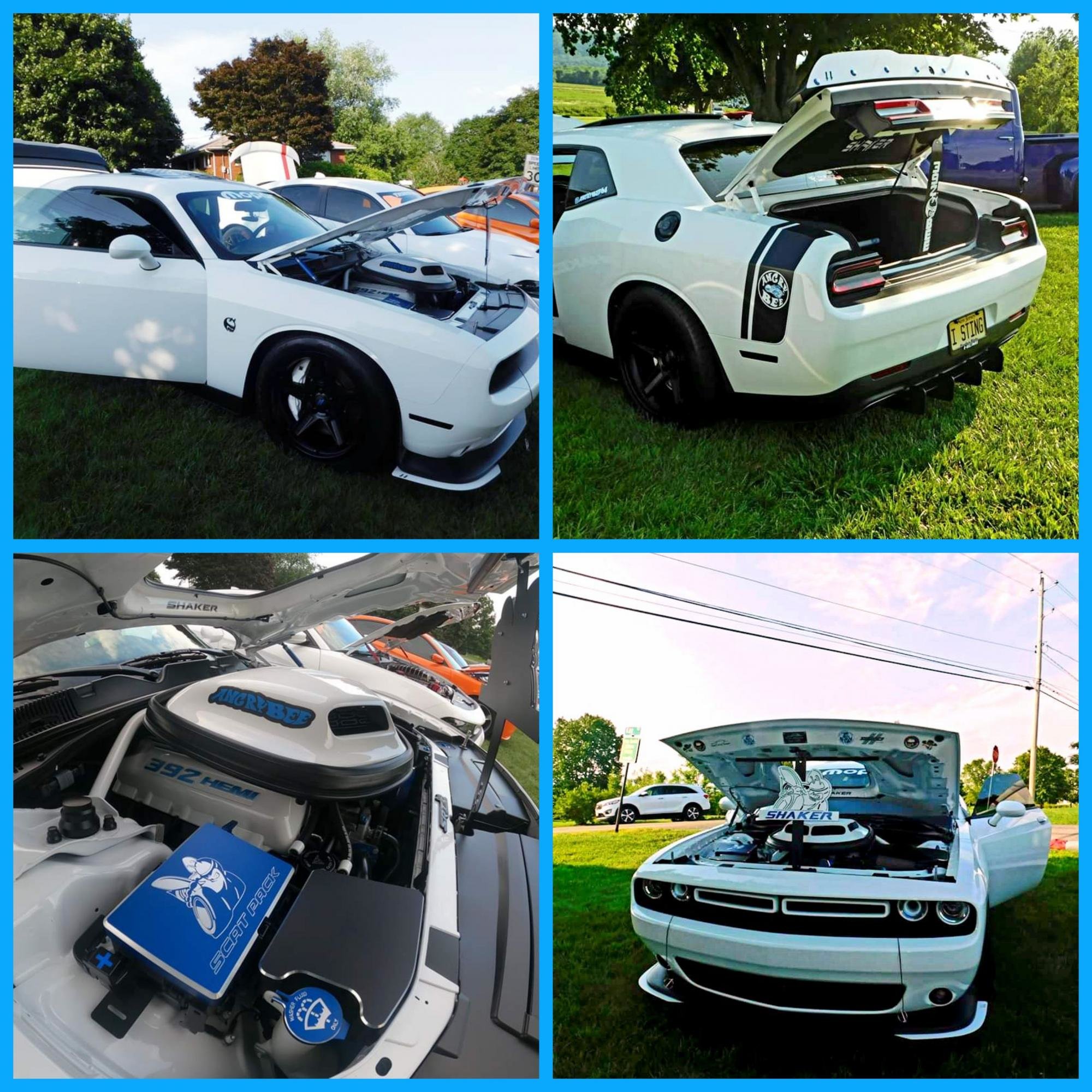 Dodge Challenger 20x9.5 satin black FR 72