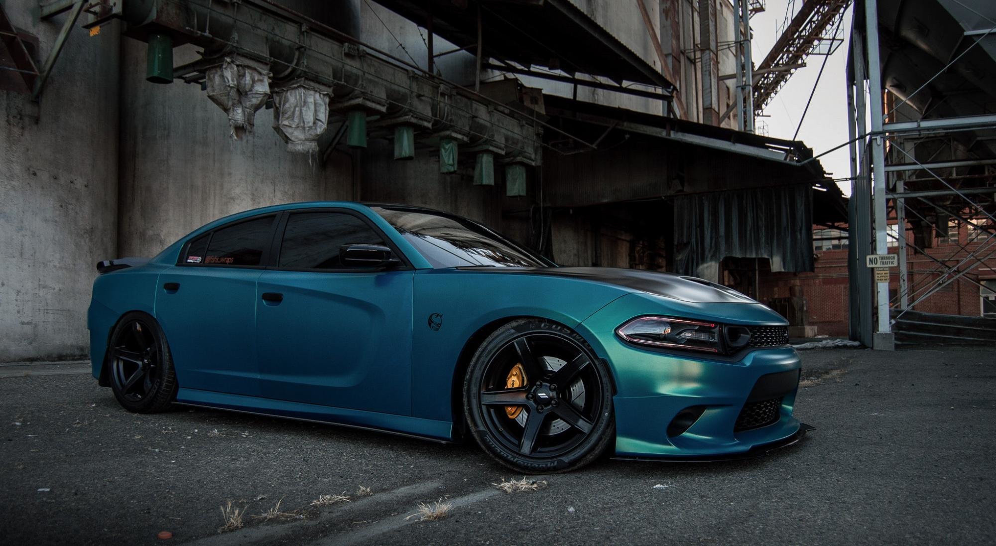 Dodge Charger Satin Black FR 77