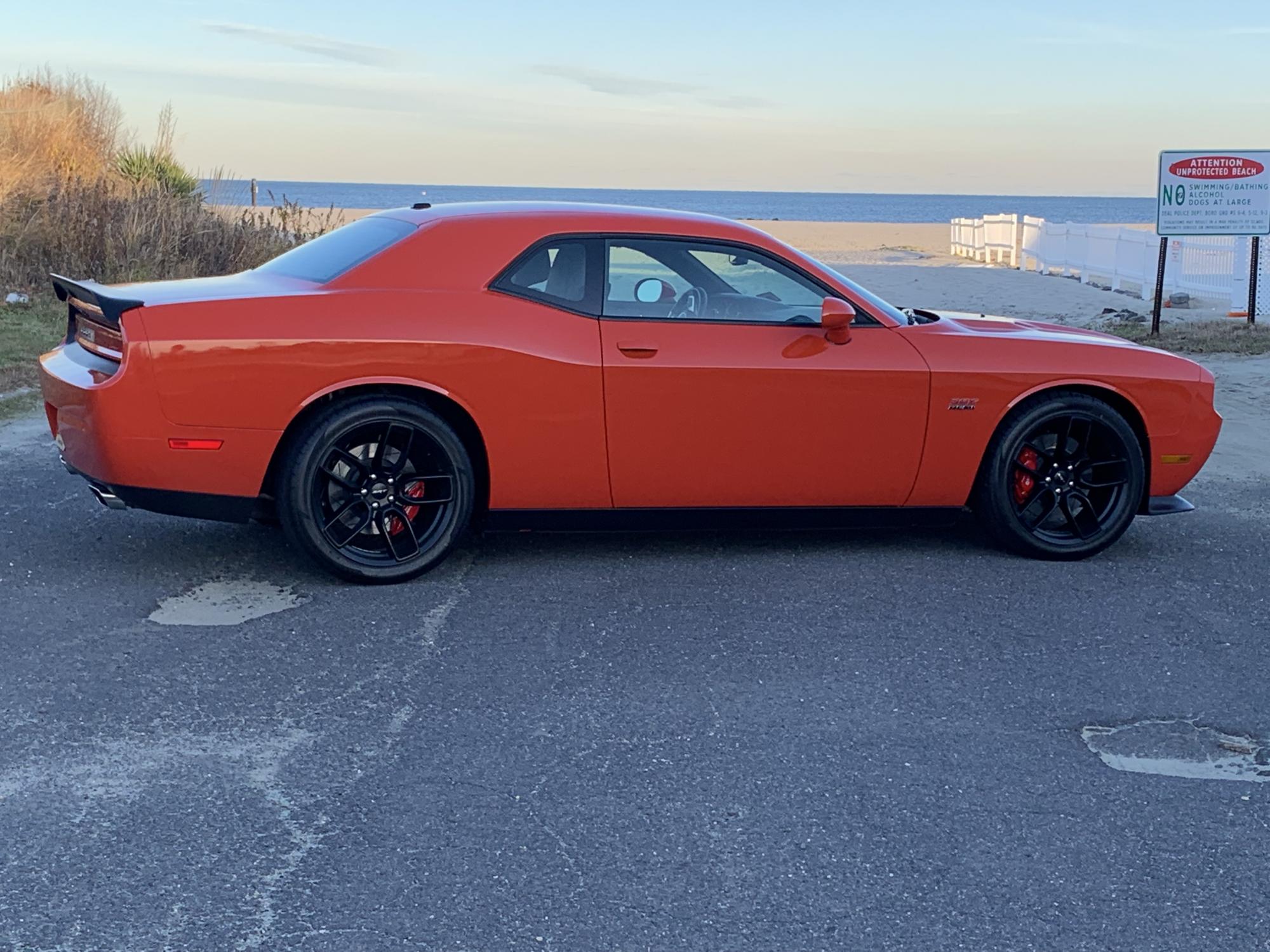 Dodge Challenger 20x10.5 Satin Black FR 74