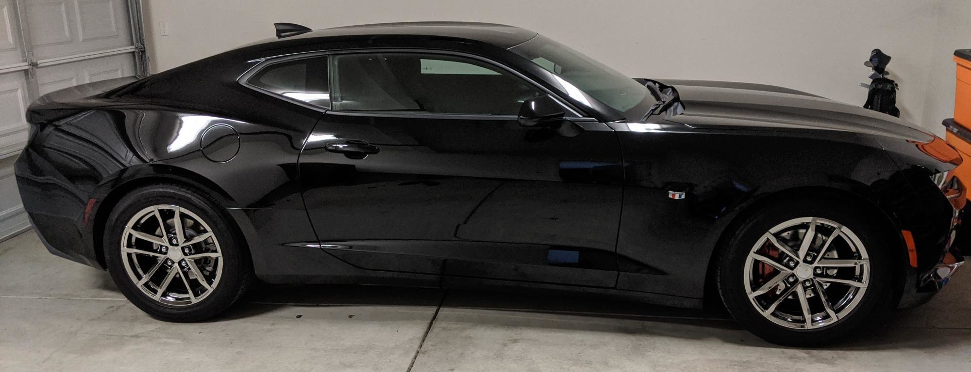 Chevrolet Camaro 18x8 black chrome FR 41