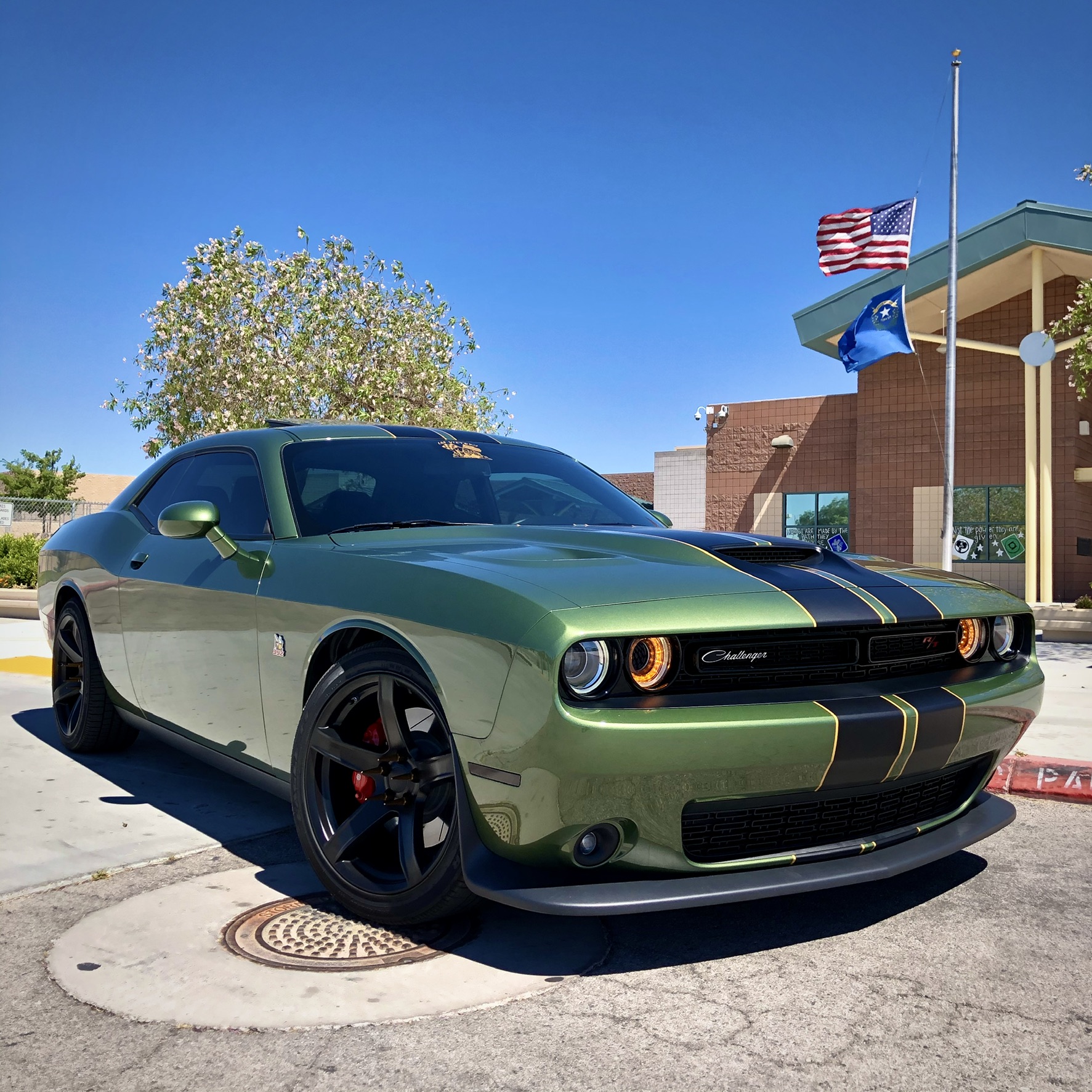Dodge Challenger Satin Black FR 77