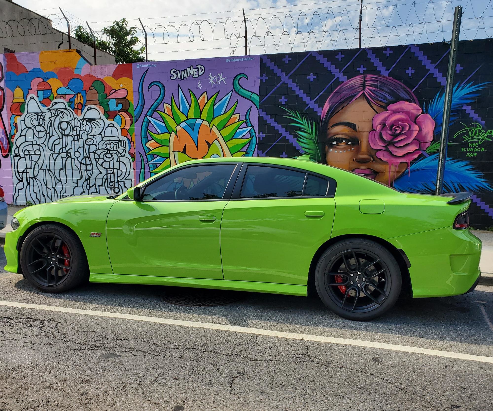 Dodge Charger Satin Black FR 74