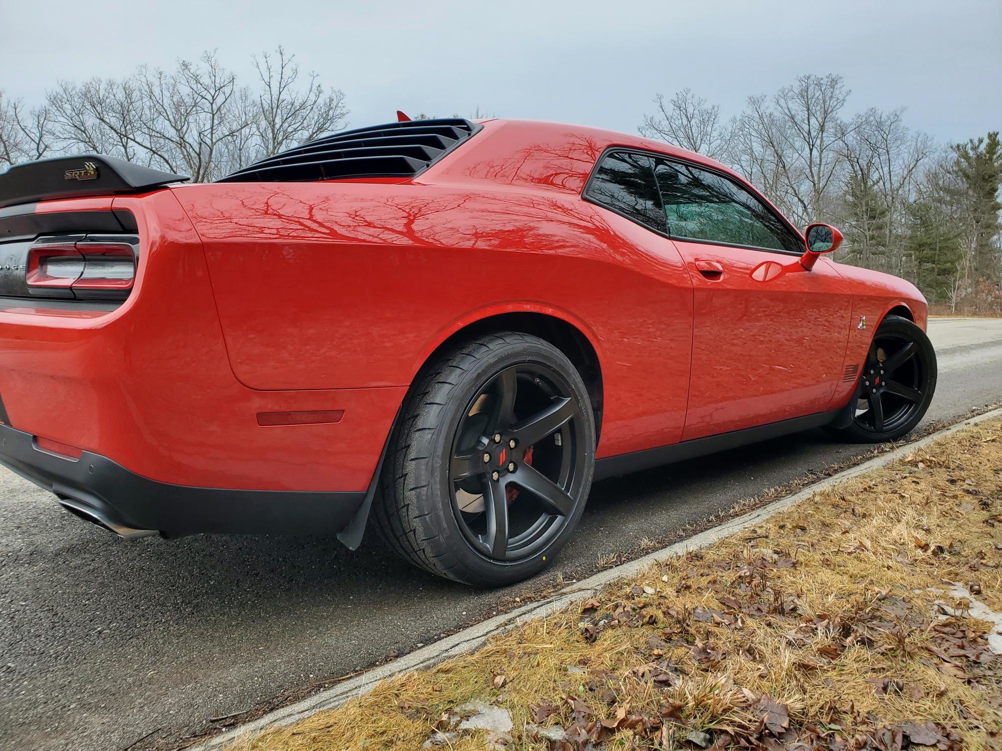 Dodge Challenger Satin Black FR 77
