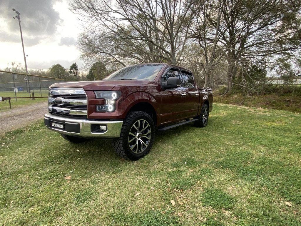 Ford F150 22x9.5 Black Machine FR 52