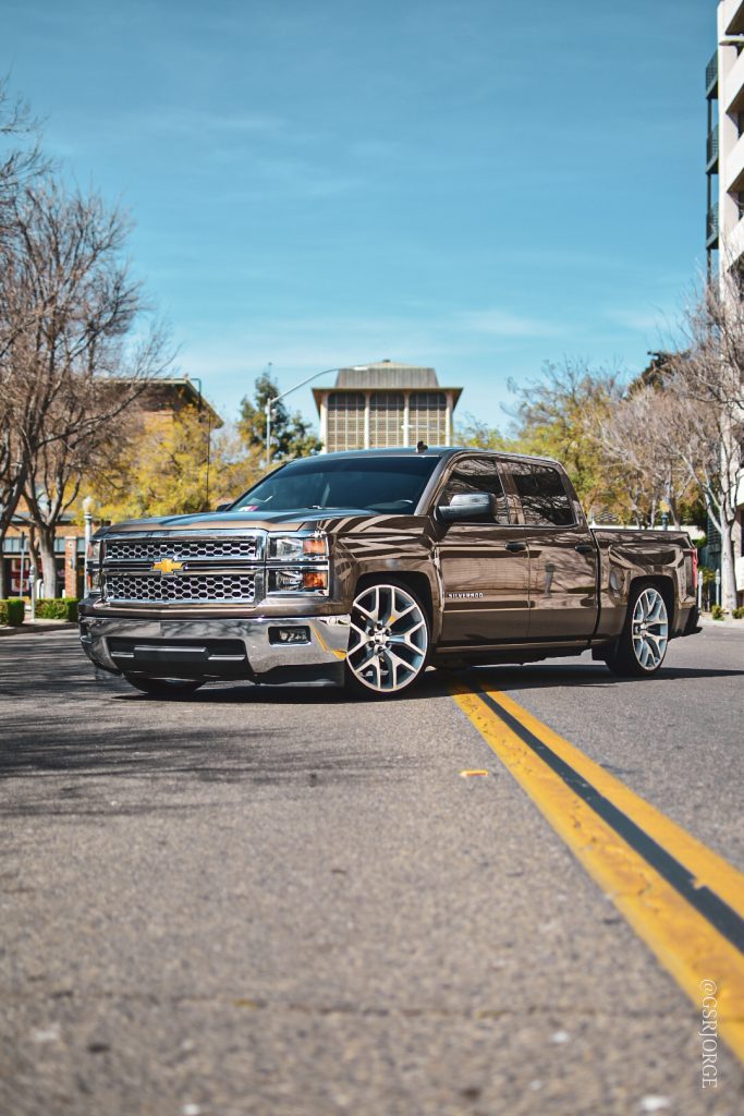 Chevrolet Silverado 24x10 Machine Finished FR 44