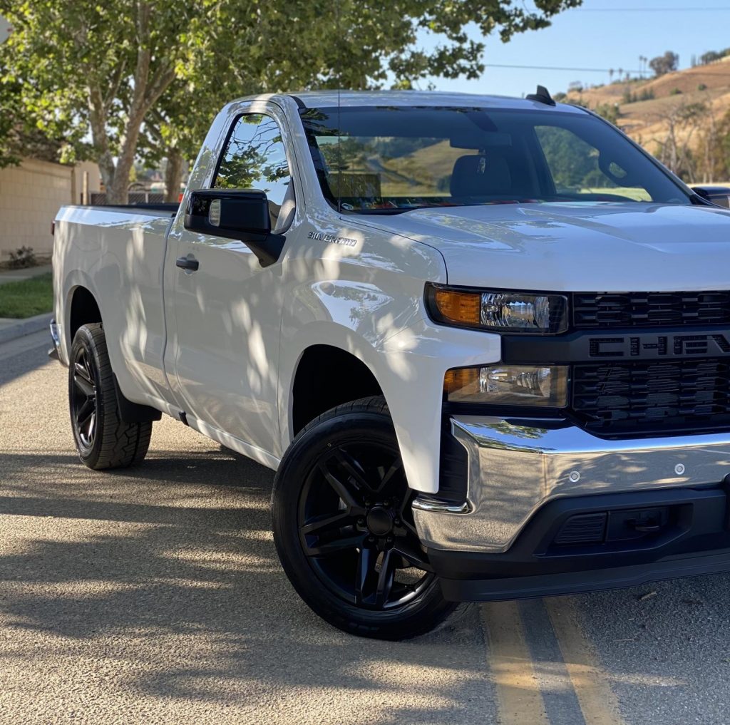 Chevrolet Silverado 20x9 Satin black FR 94