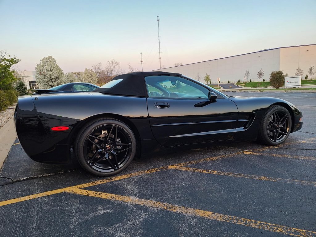 Chevrolet Corvette 18x8.5 Carbon Black FR 29