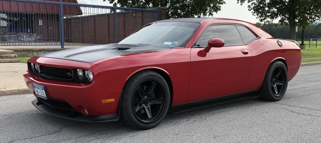 Dodge Challenger 20x9.5 Satin Black FR 73