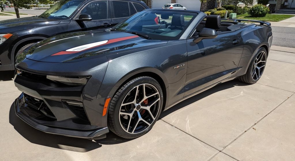 Chevrolet Camaro Black machine face FR 27F