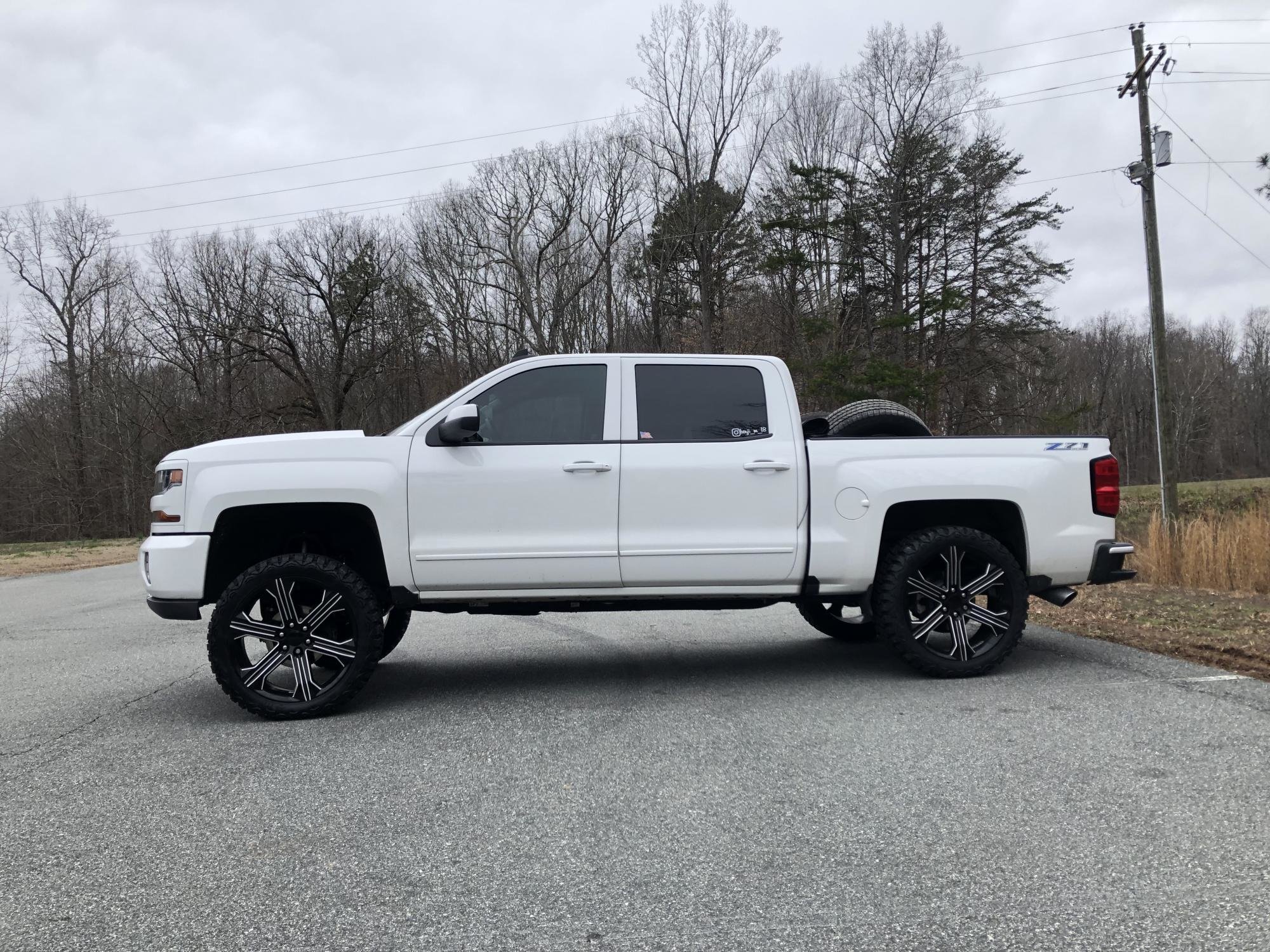 Chevrolet Silverado Black Ball Milled FR 47