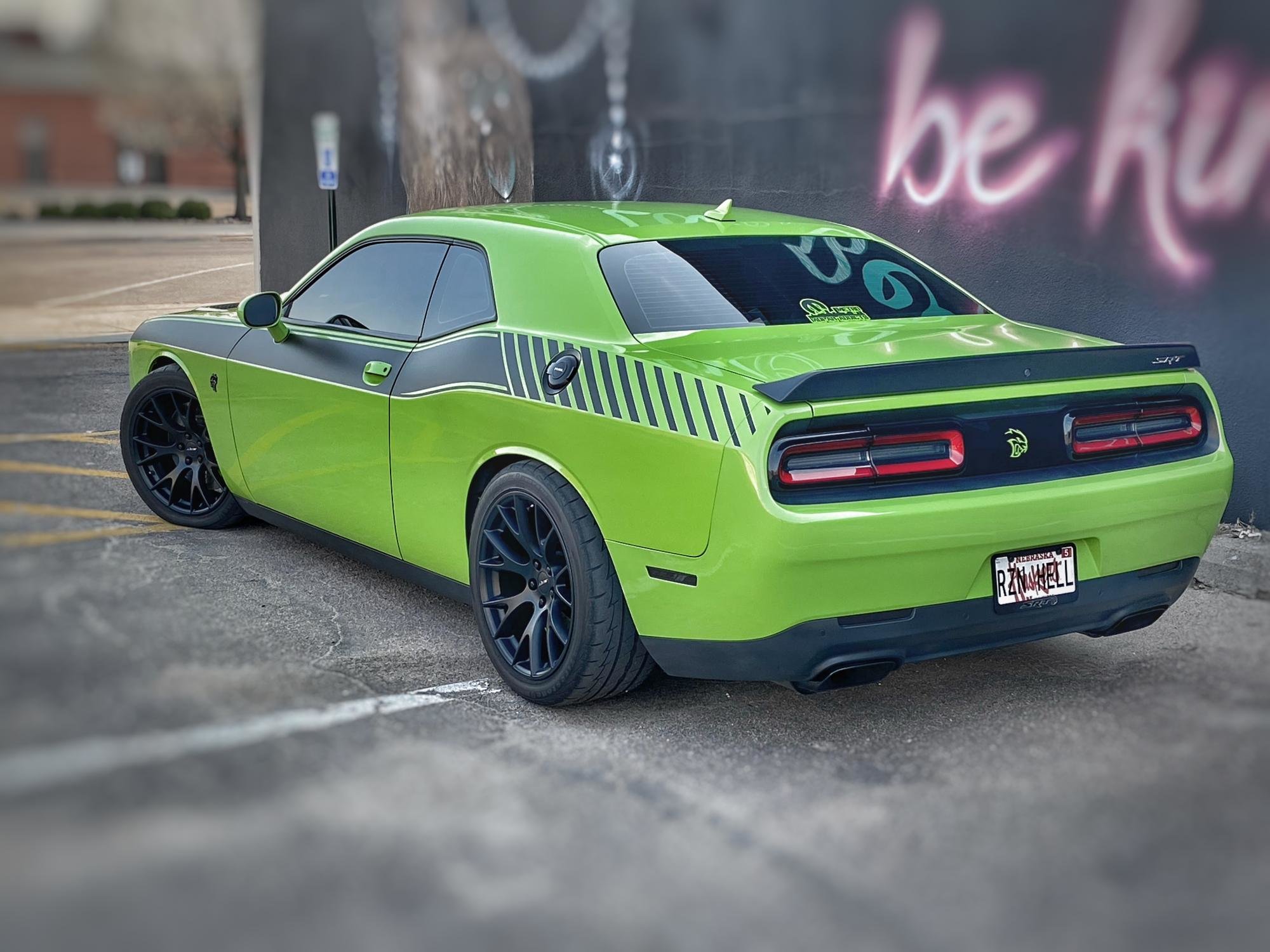 Dodge Challenger Satin Black FR 70