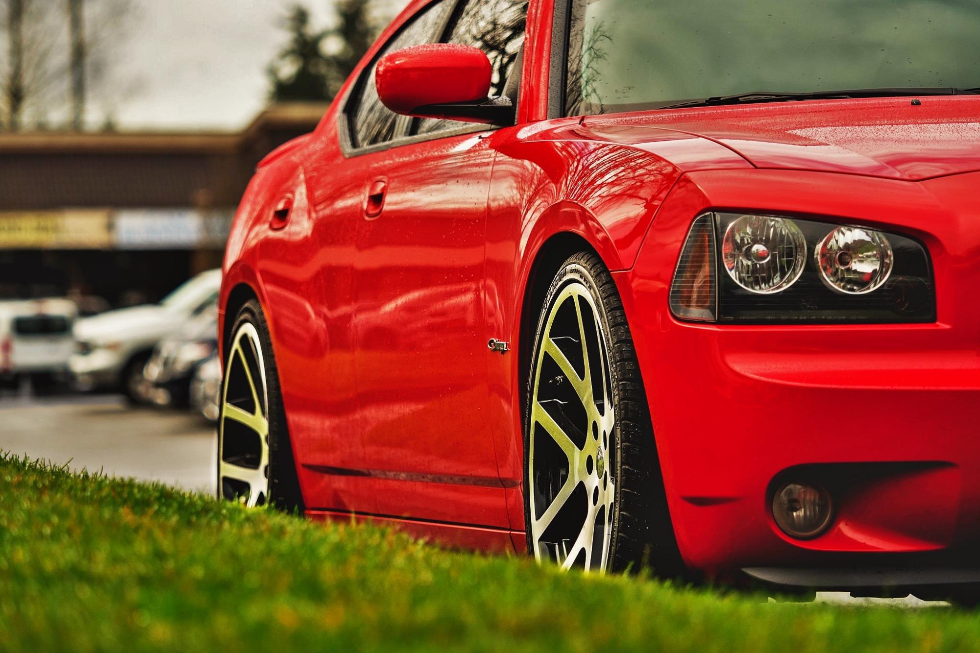 Dodge Charger Black Machine Face FR 64