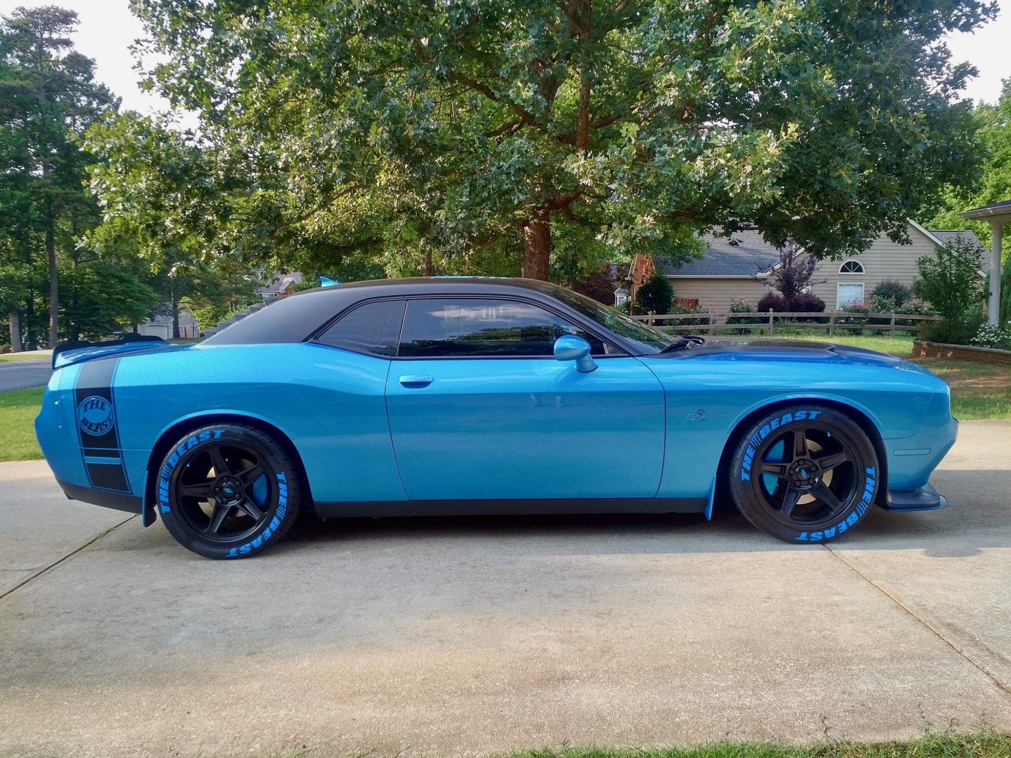Dodge Challenger Satin Black FR 73
