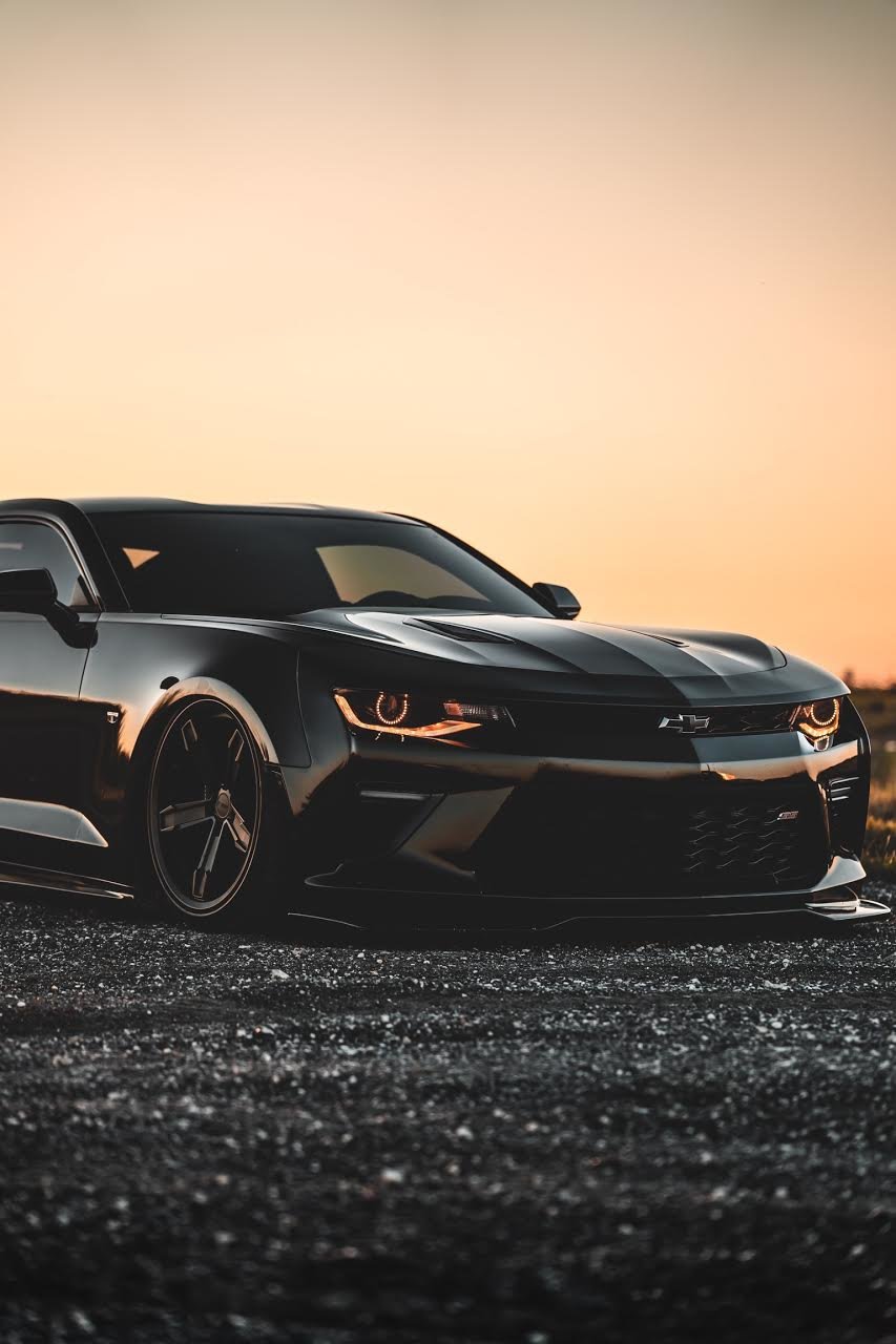 Chevrolet Camaro Satin Black Z 10