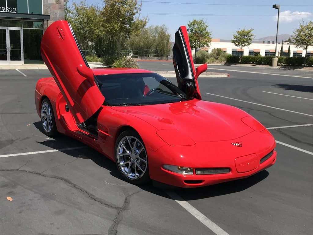 Chevrolet Corvette 18x8.5 chrome FR 18