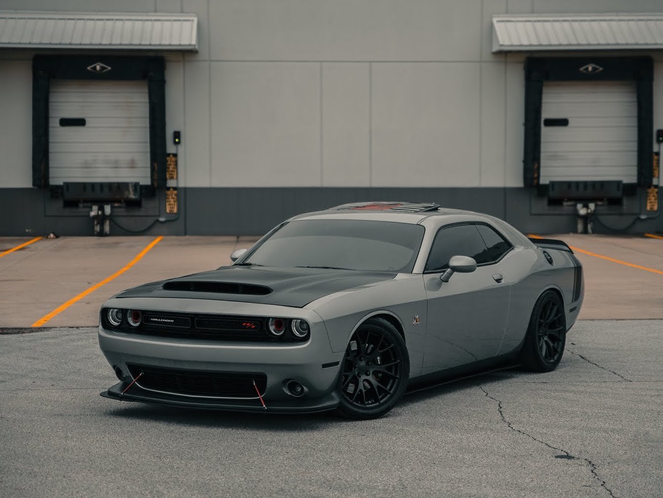 Dodge Challenger Satin Black FR 70