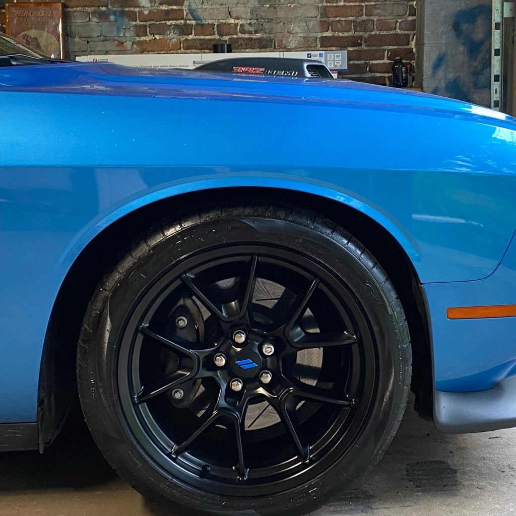 Dodge Challenger 20x9.5 Satin black FR 66F