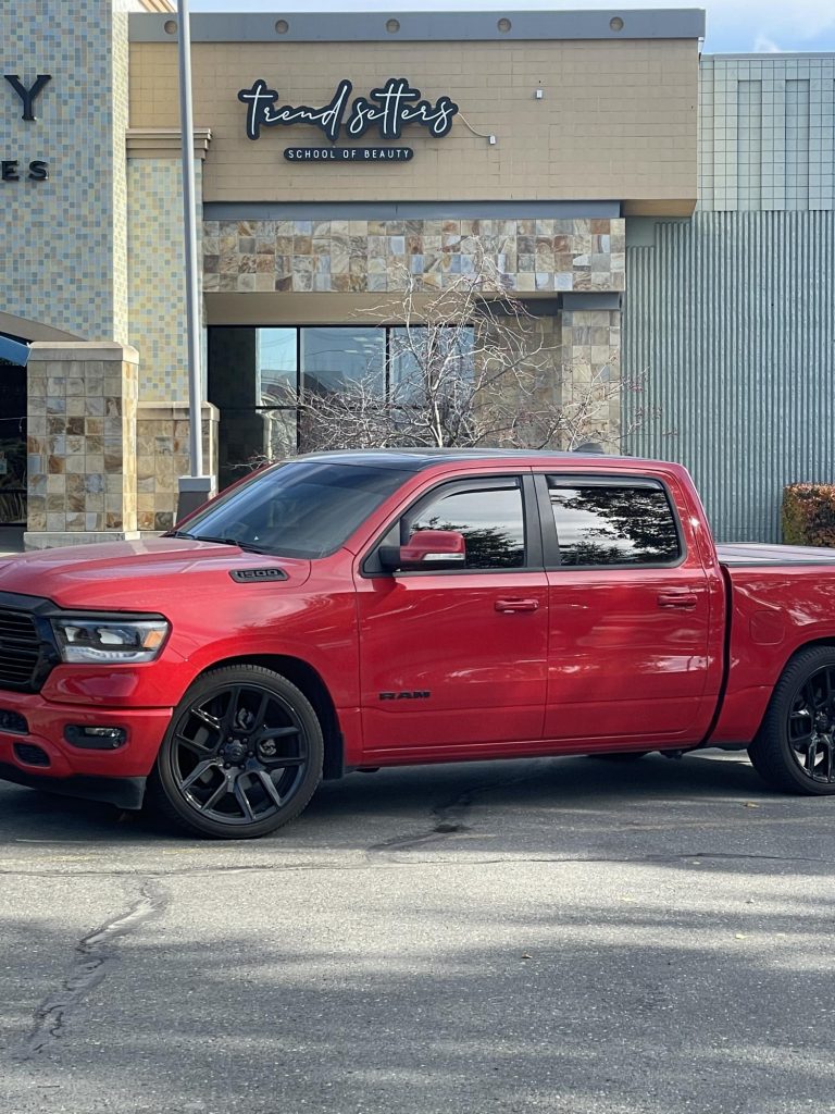 Ram Truck Ram 1500 24x10 Satin Black FR 76