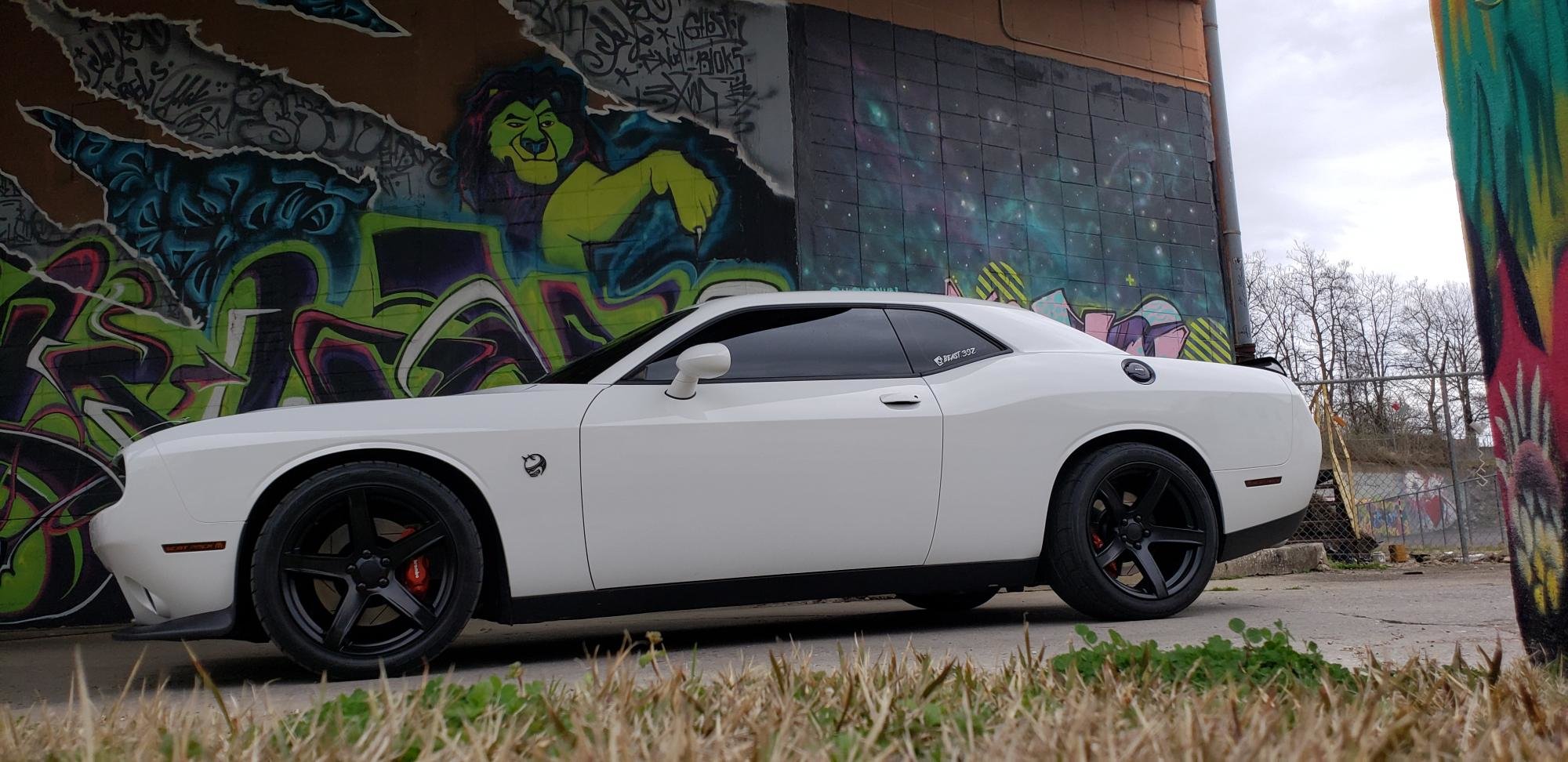 Dodge Challenger Satin Black FR 77