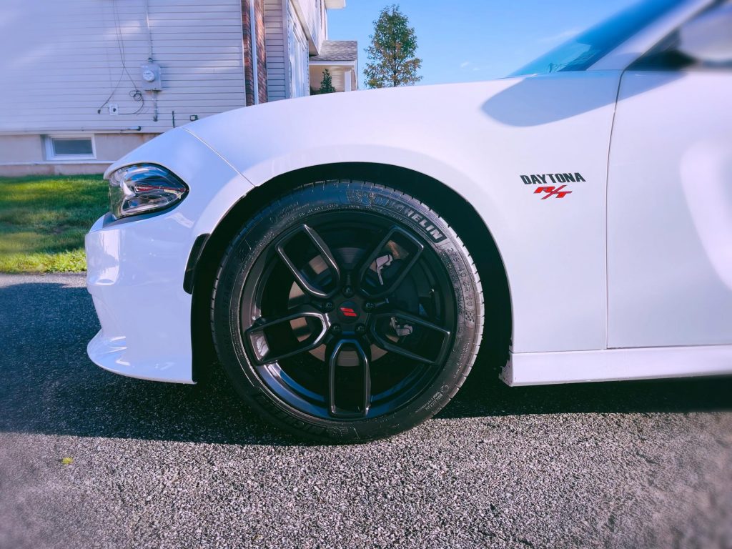 Dodge Charger 10x9.5 Satin Black FR 74