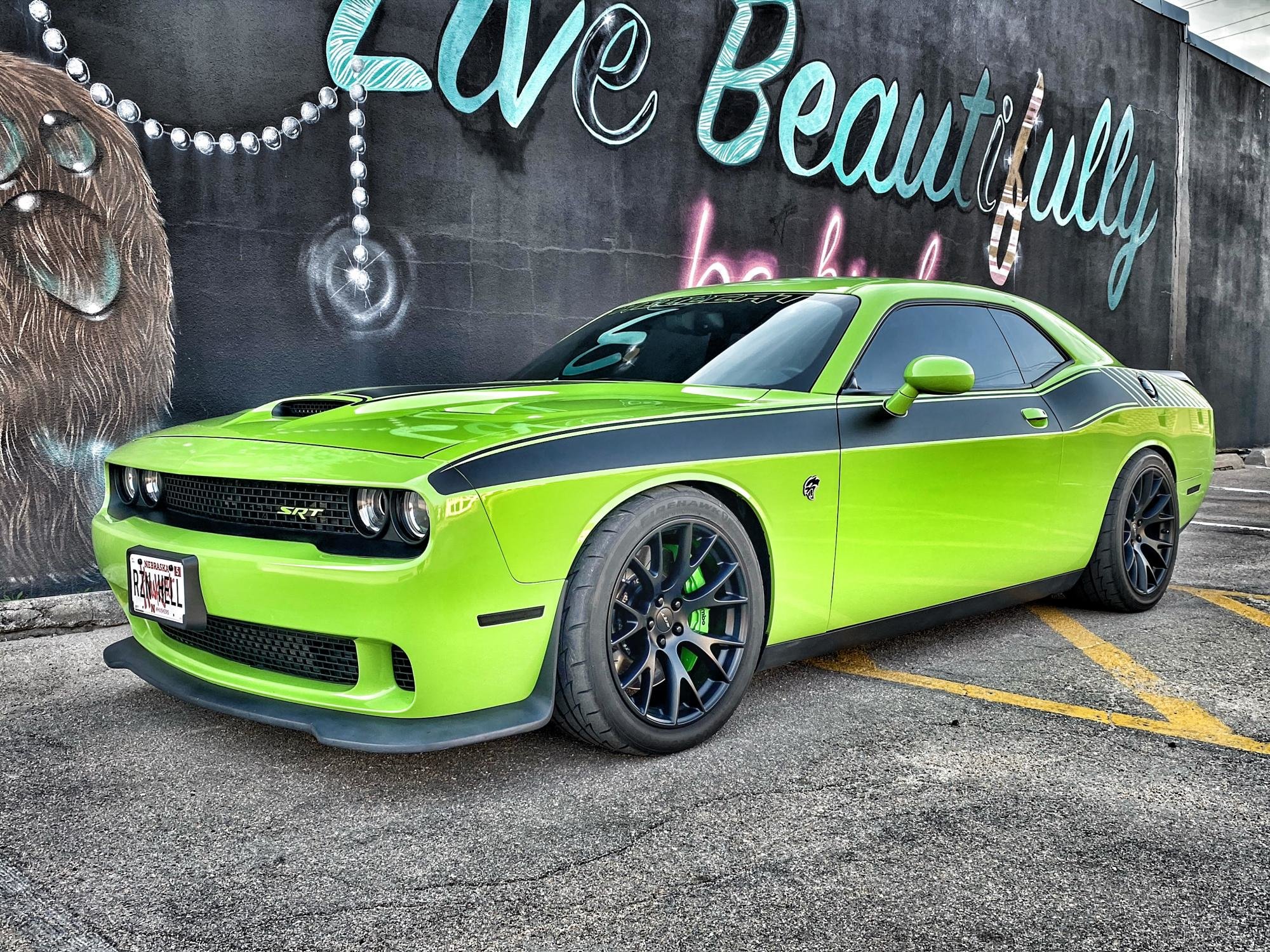 Dodge Challenger Satin Black FR 70