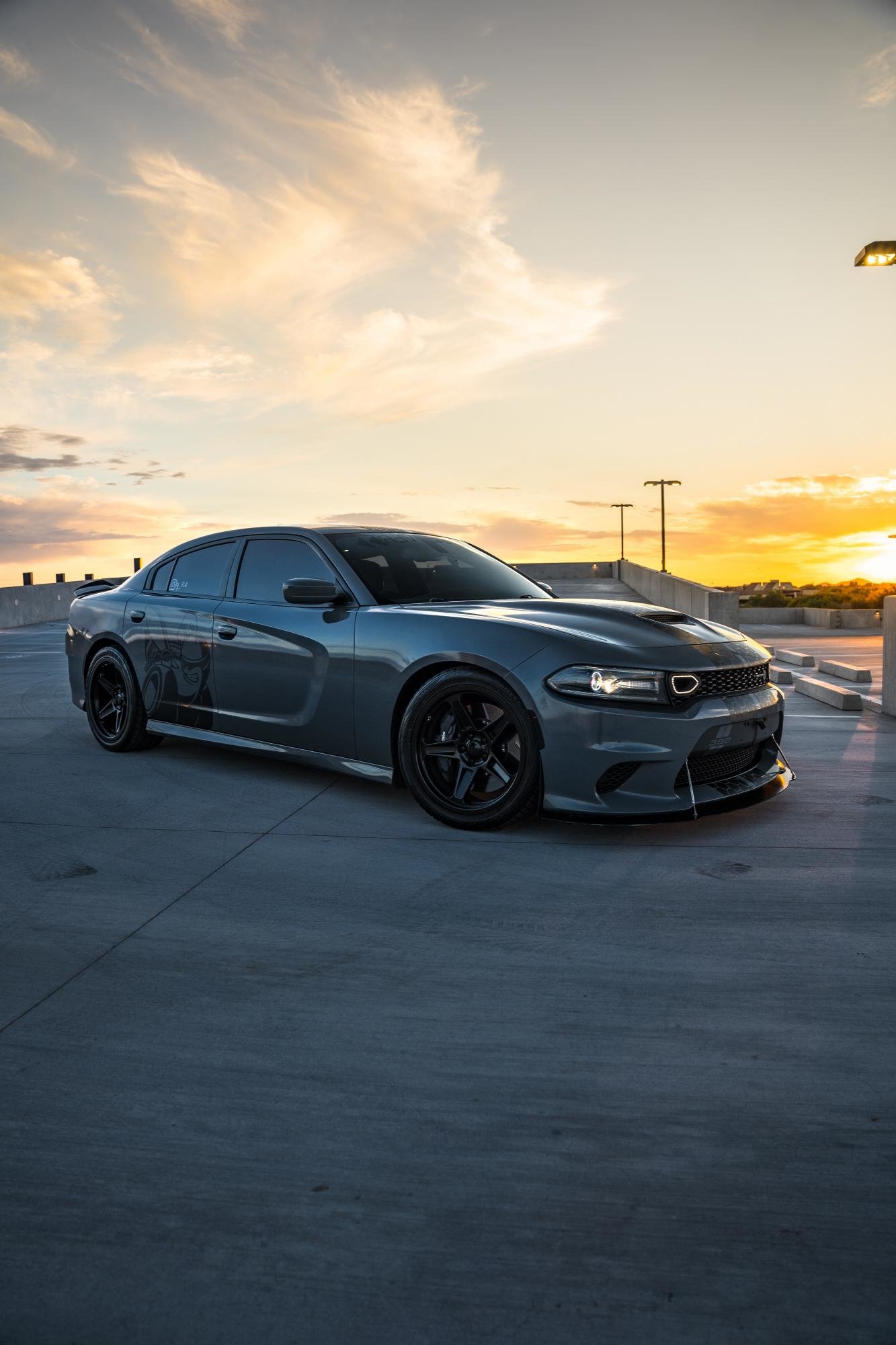 Dodge Charger Gloss Black FR 73