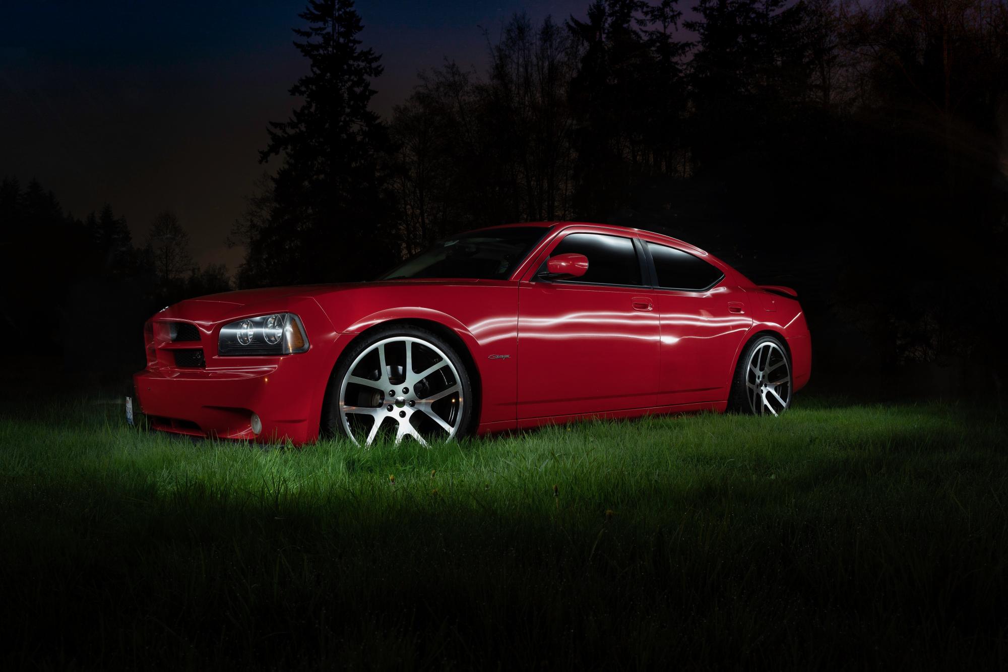 Dodge Charger Black Machine Face FR 64