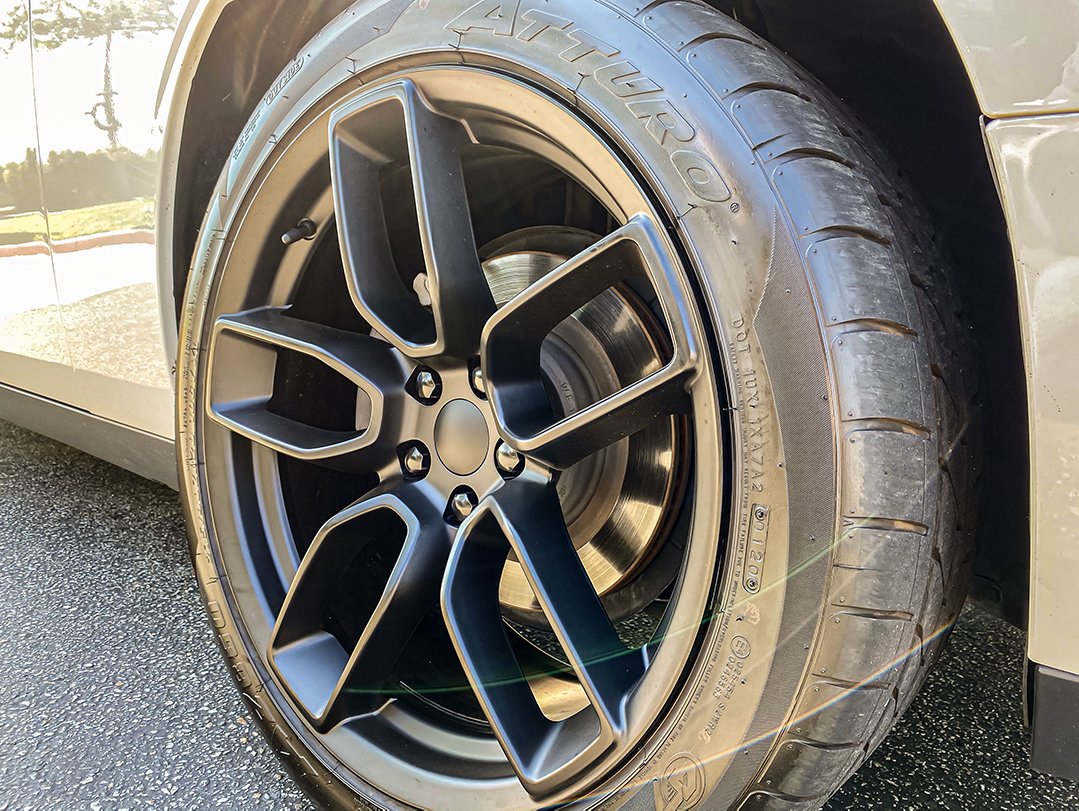 Dodge Challenger Satin Black FR 74