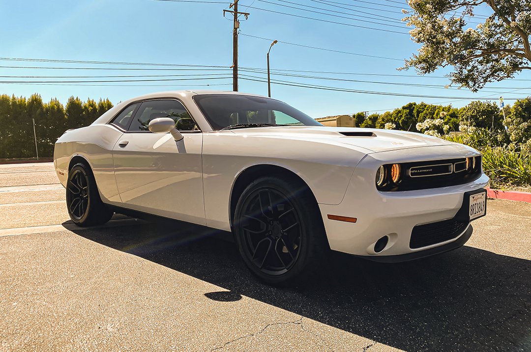 Dodge Challenger Satin Black FR 74