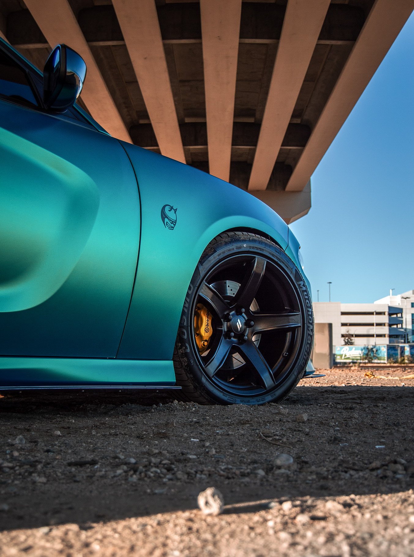 Dodge Charger Satin Black FR 77