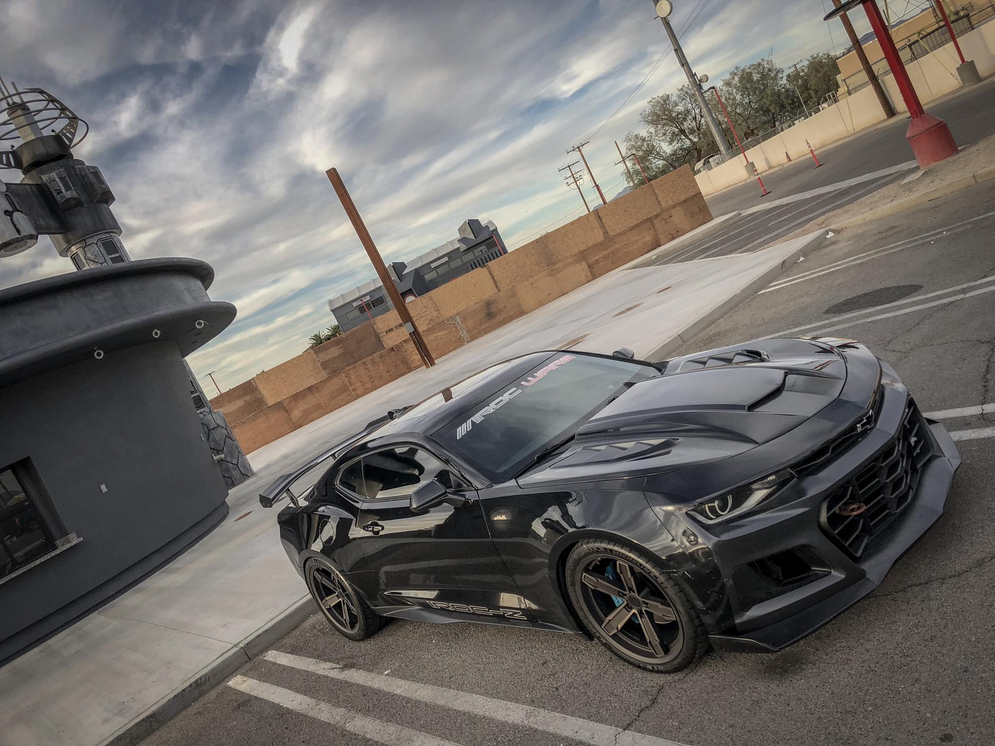 Chevrolet Camaro Satin Black Machine Face Bronze Clear Coat Z 10