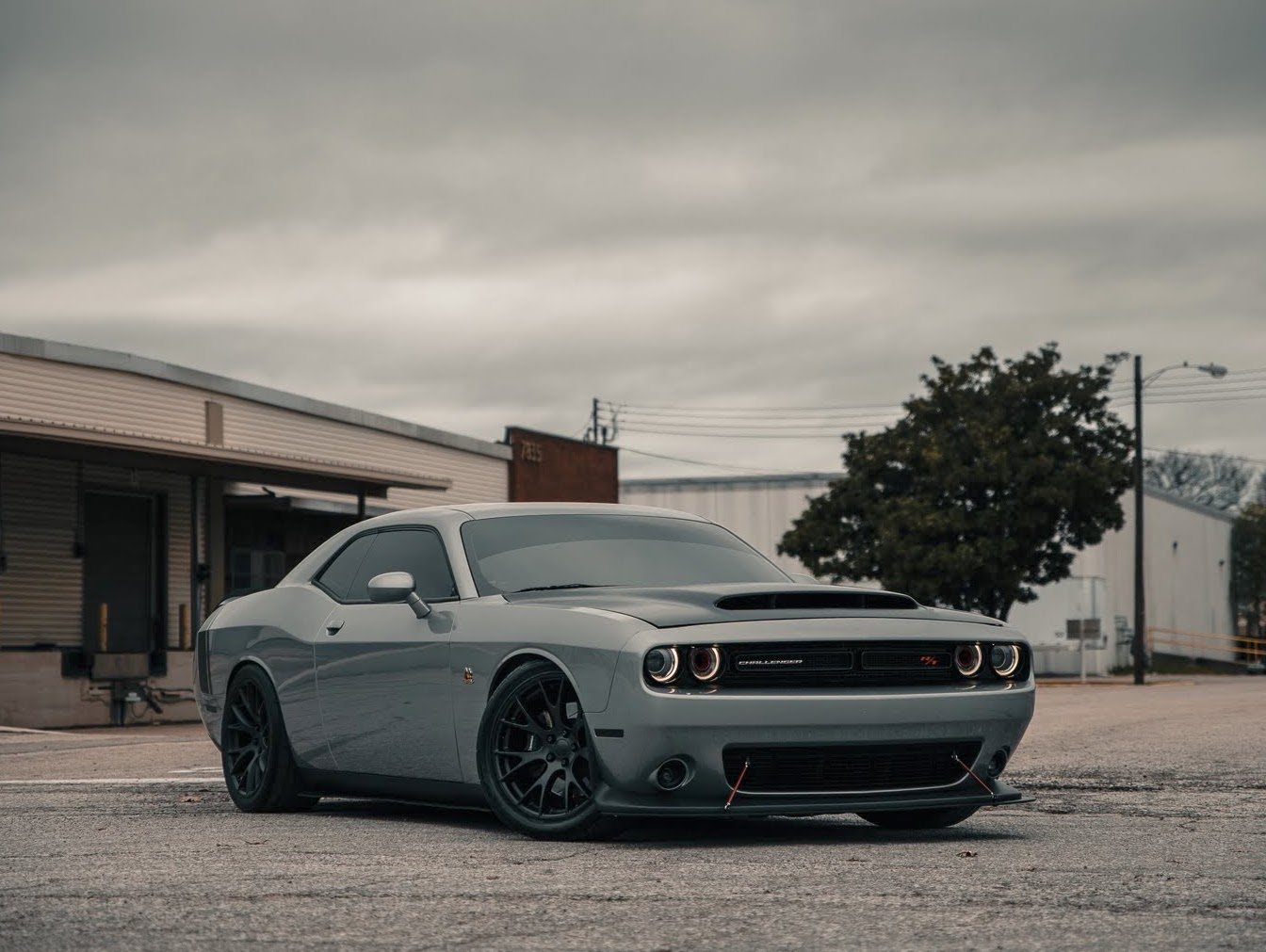 Dodge Challenger Satin Black FR 70