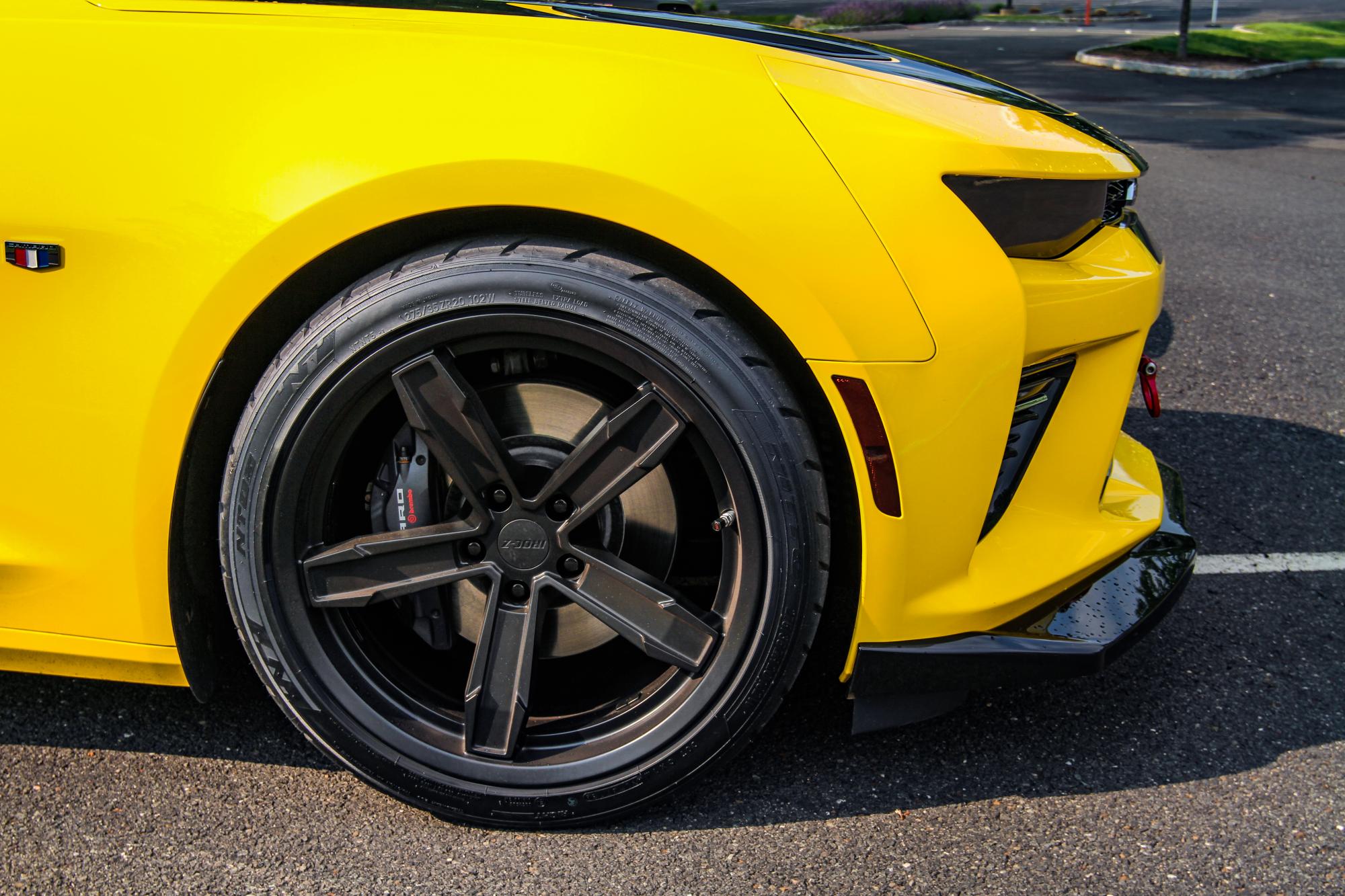 Chevrolet Camaro Satin Black Z 10