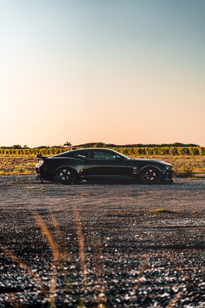 Chevrolet Camaro Satin Black Z 10