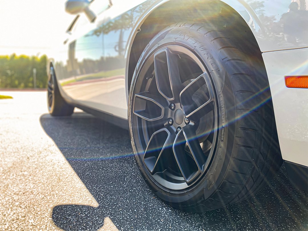 Dodge Challenger Satin Black FR 74