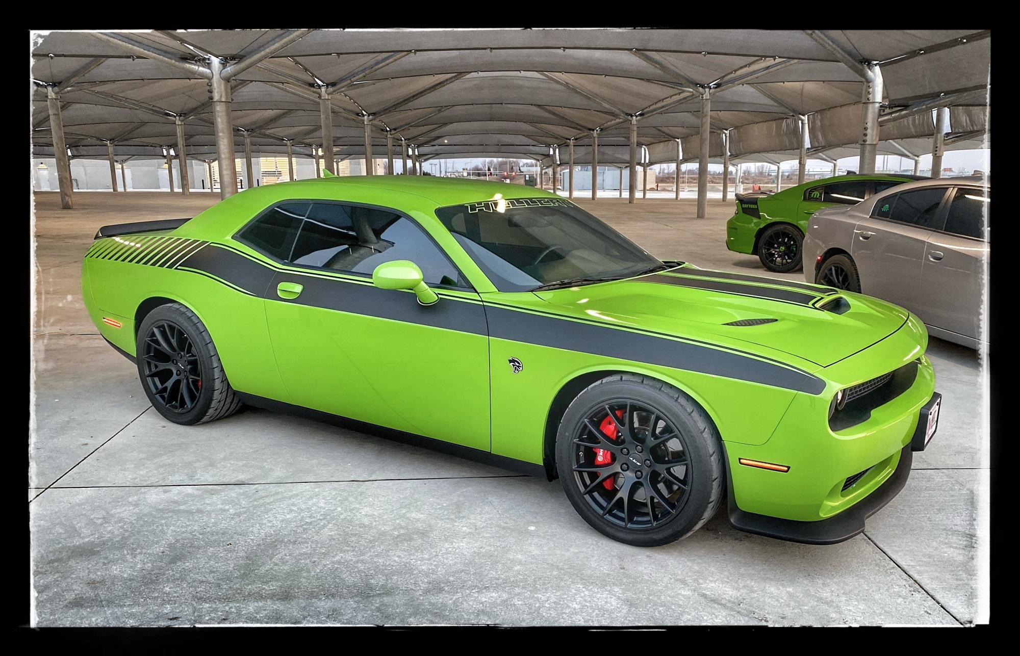 Dodge Challenger Satin Black FR 70