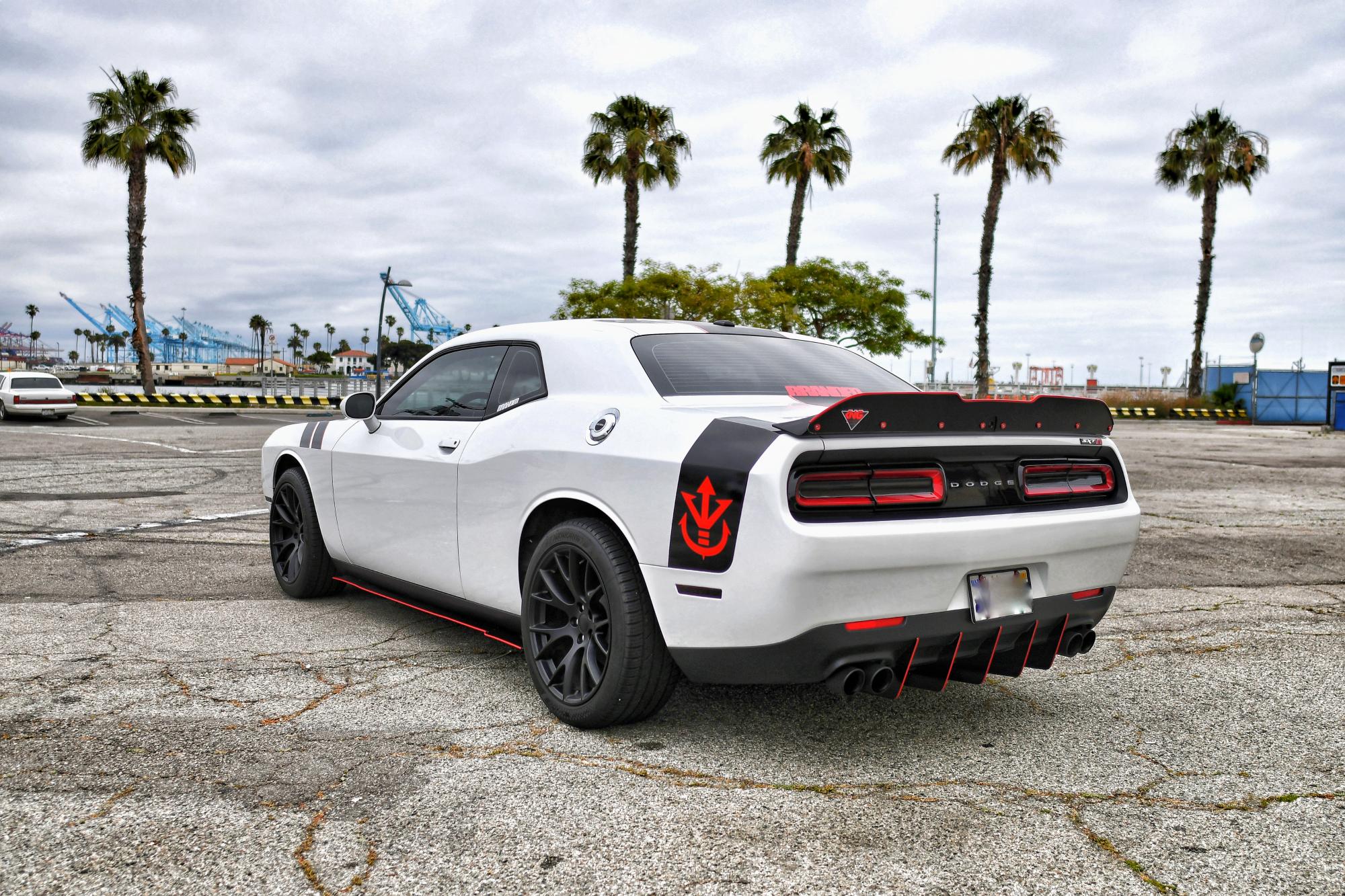 Dodge Challenger Satin Black FR 70