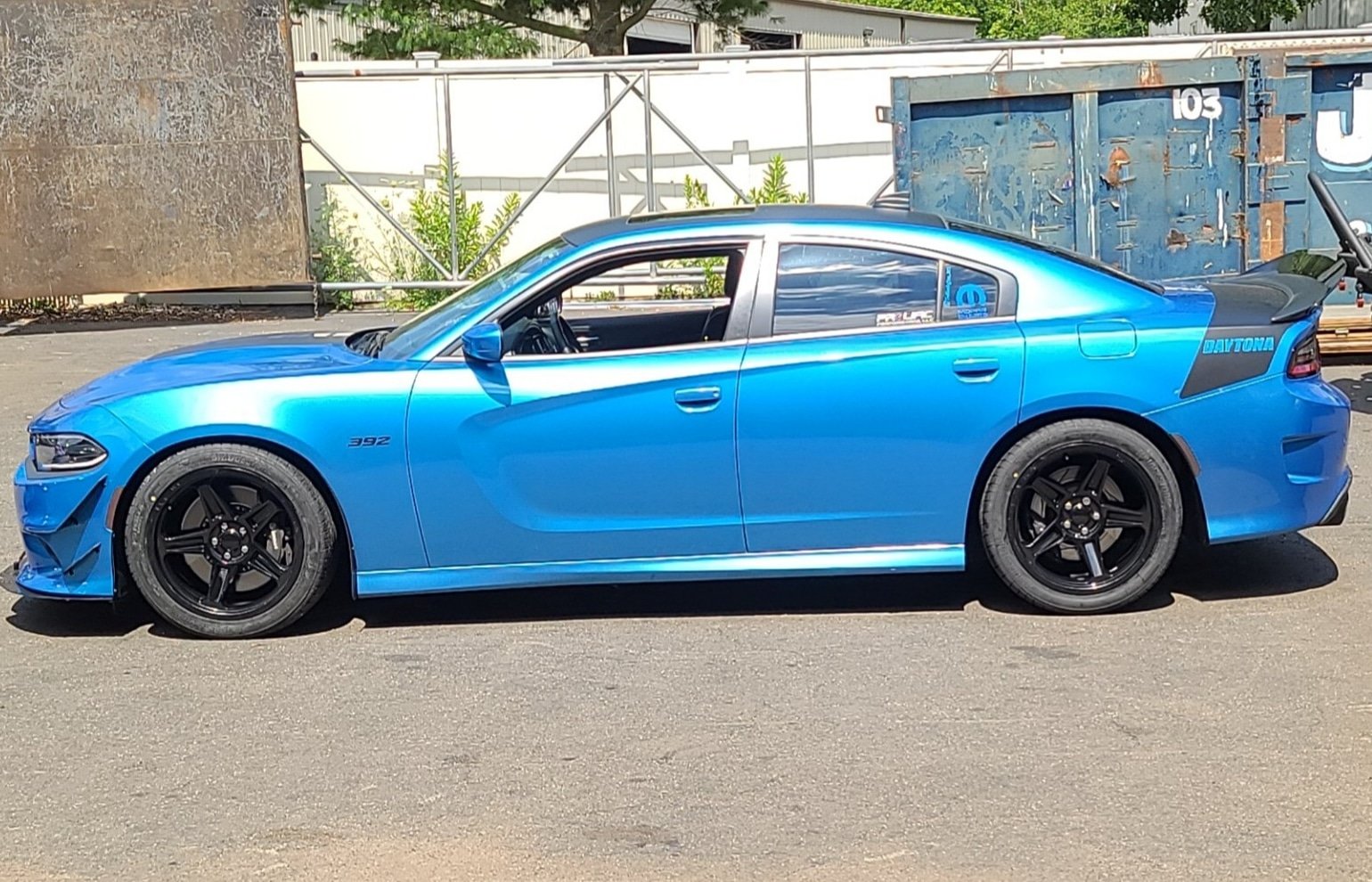 Dodge Charger 20x9.5 gloss black FR 73
