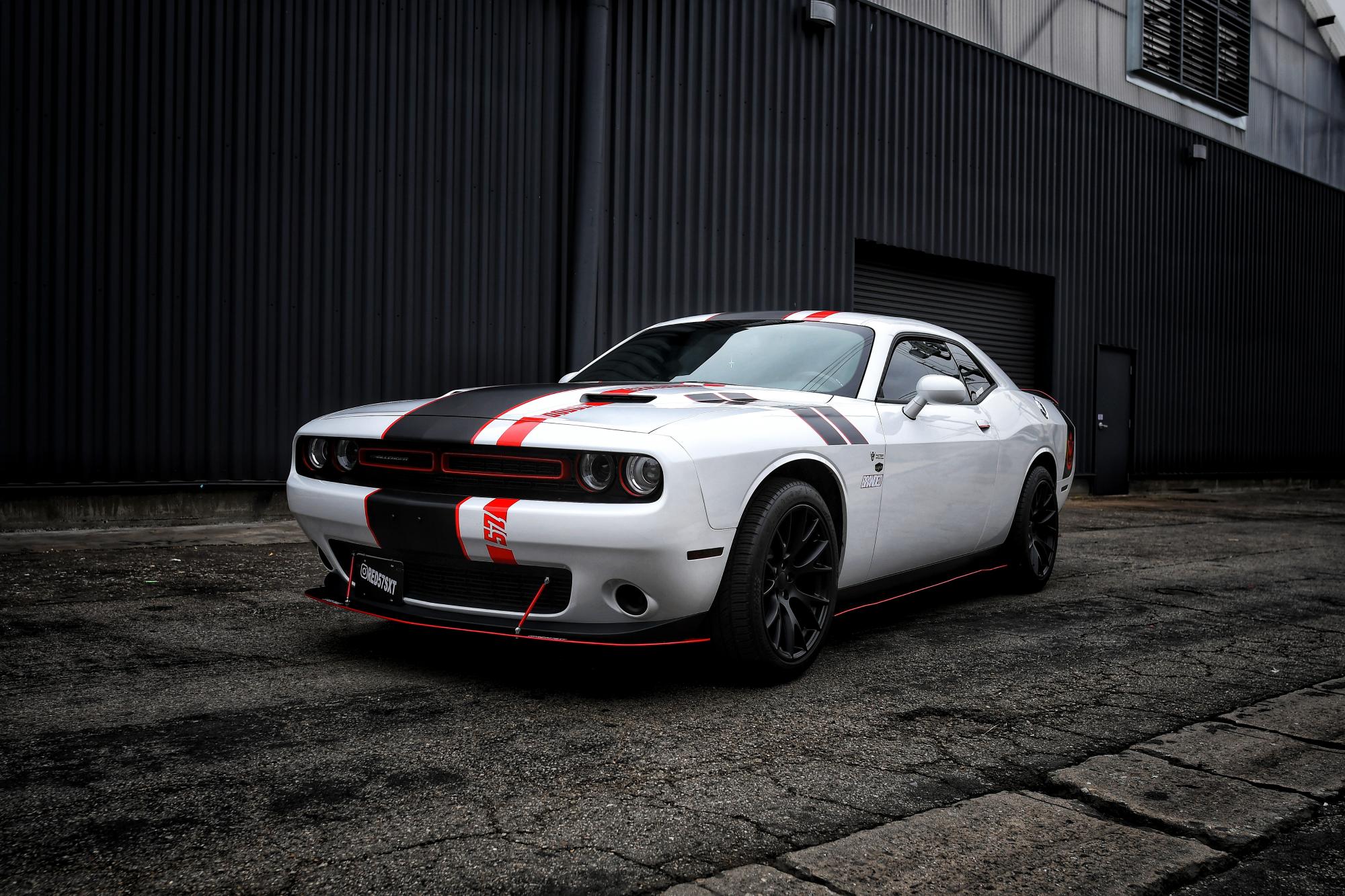 Dodge Challenger Satin Black FR 70