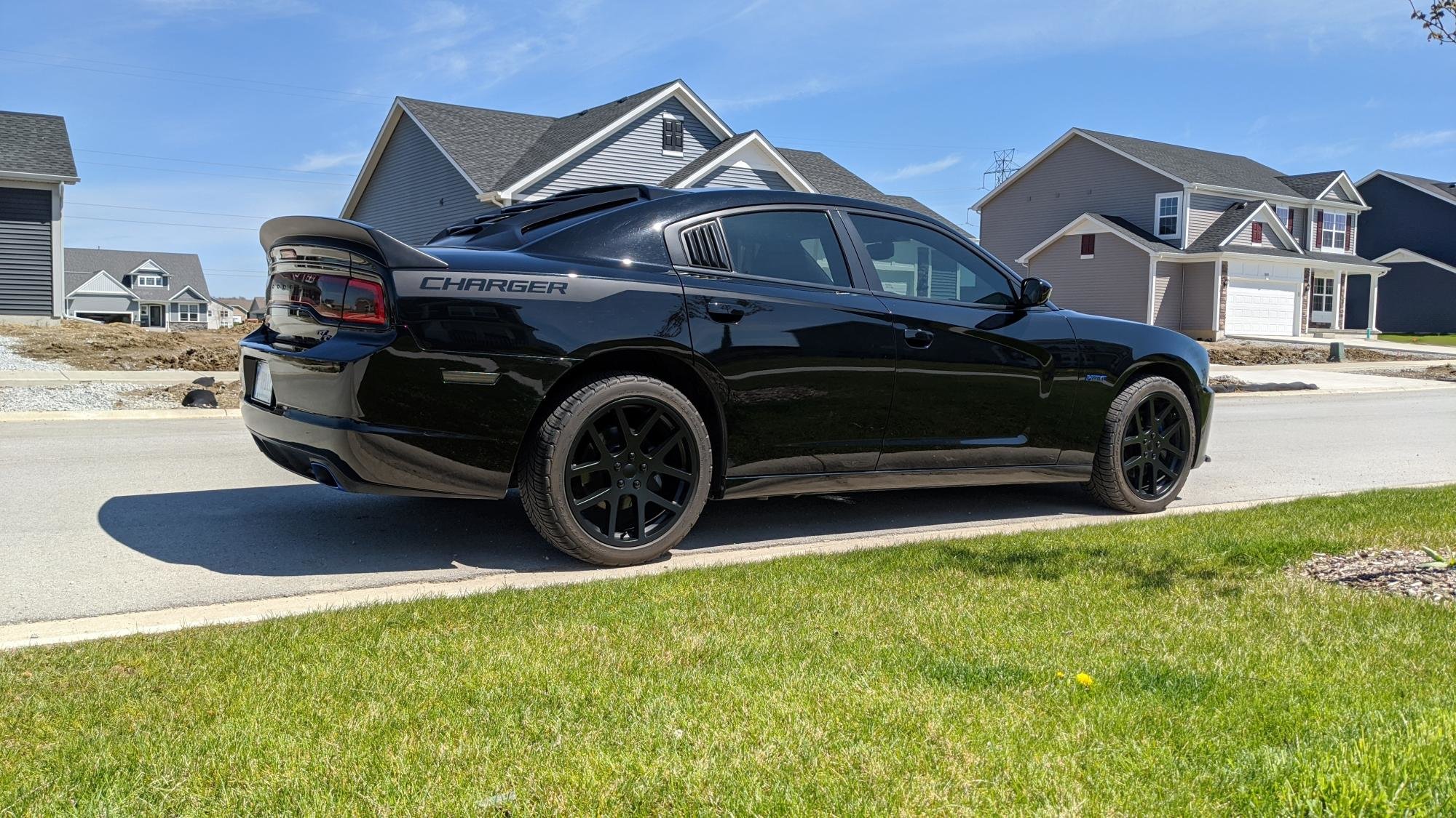 Dodge Charger 20x8.5 Gloss black FR 64