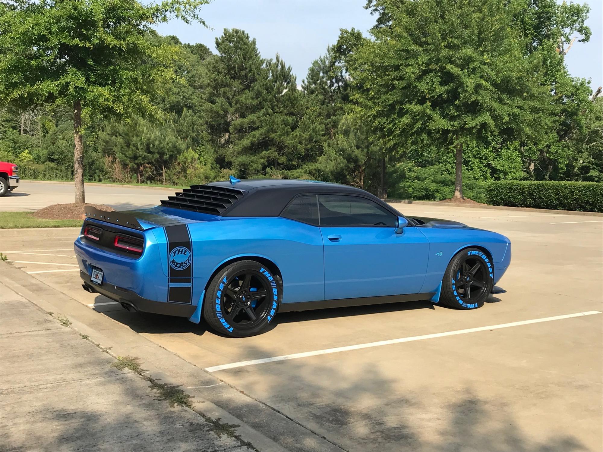Dodge Challenger Satin Black FR 73