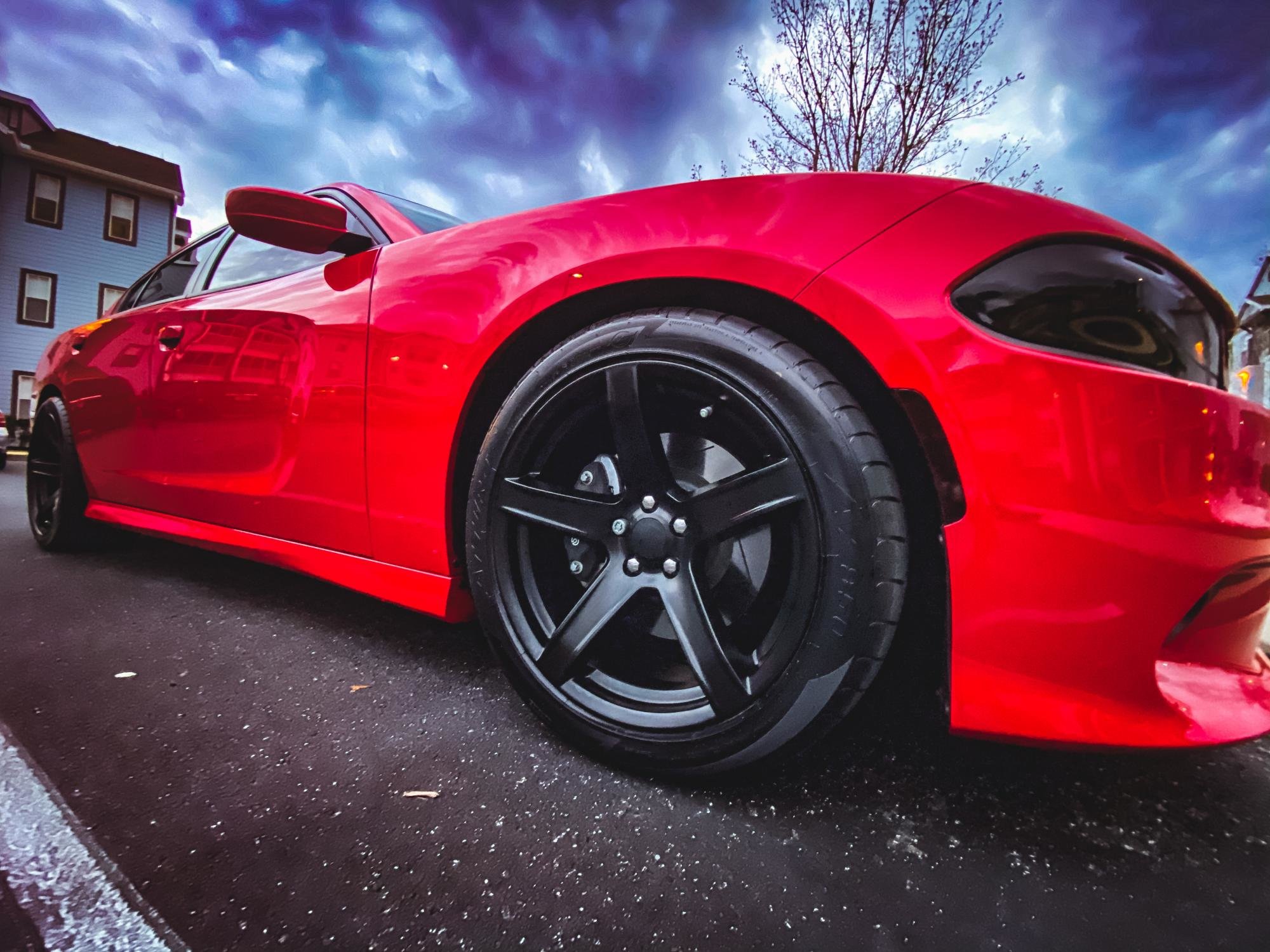 Dodge Charger Satin Black FR 77