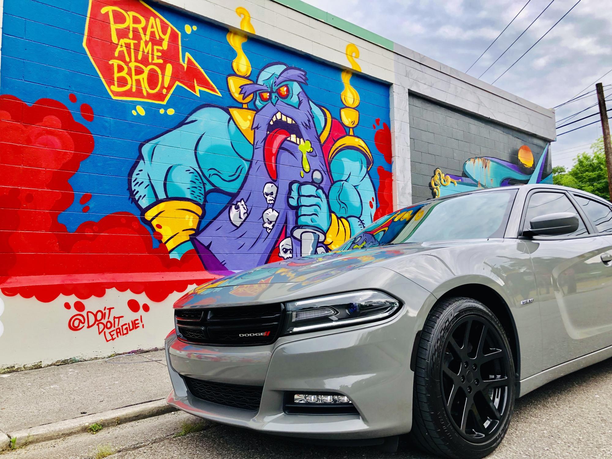 Dodge Charger Gloss Black FR 64