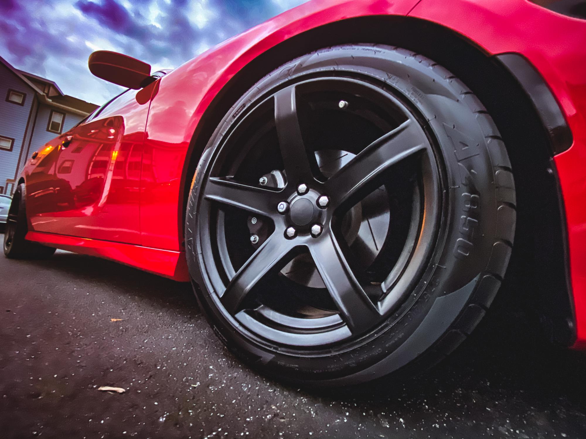 Dodge Charger 20x11 Satin black FR 77