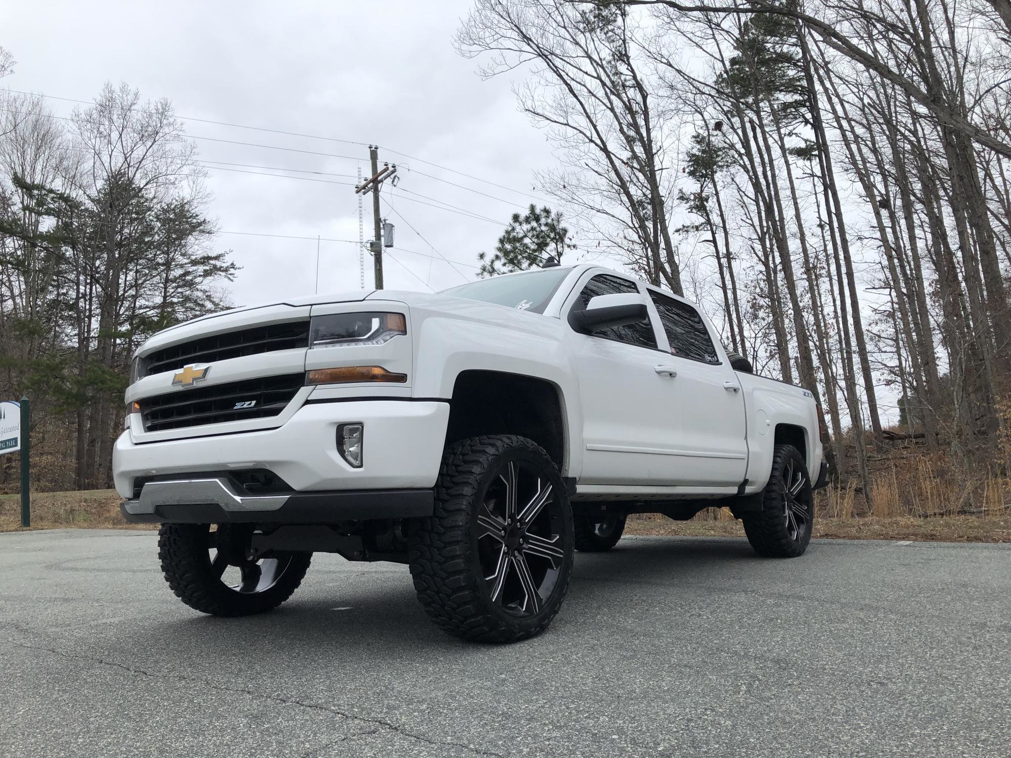 Chevrolet Silverado Black Ball Milled FR 47